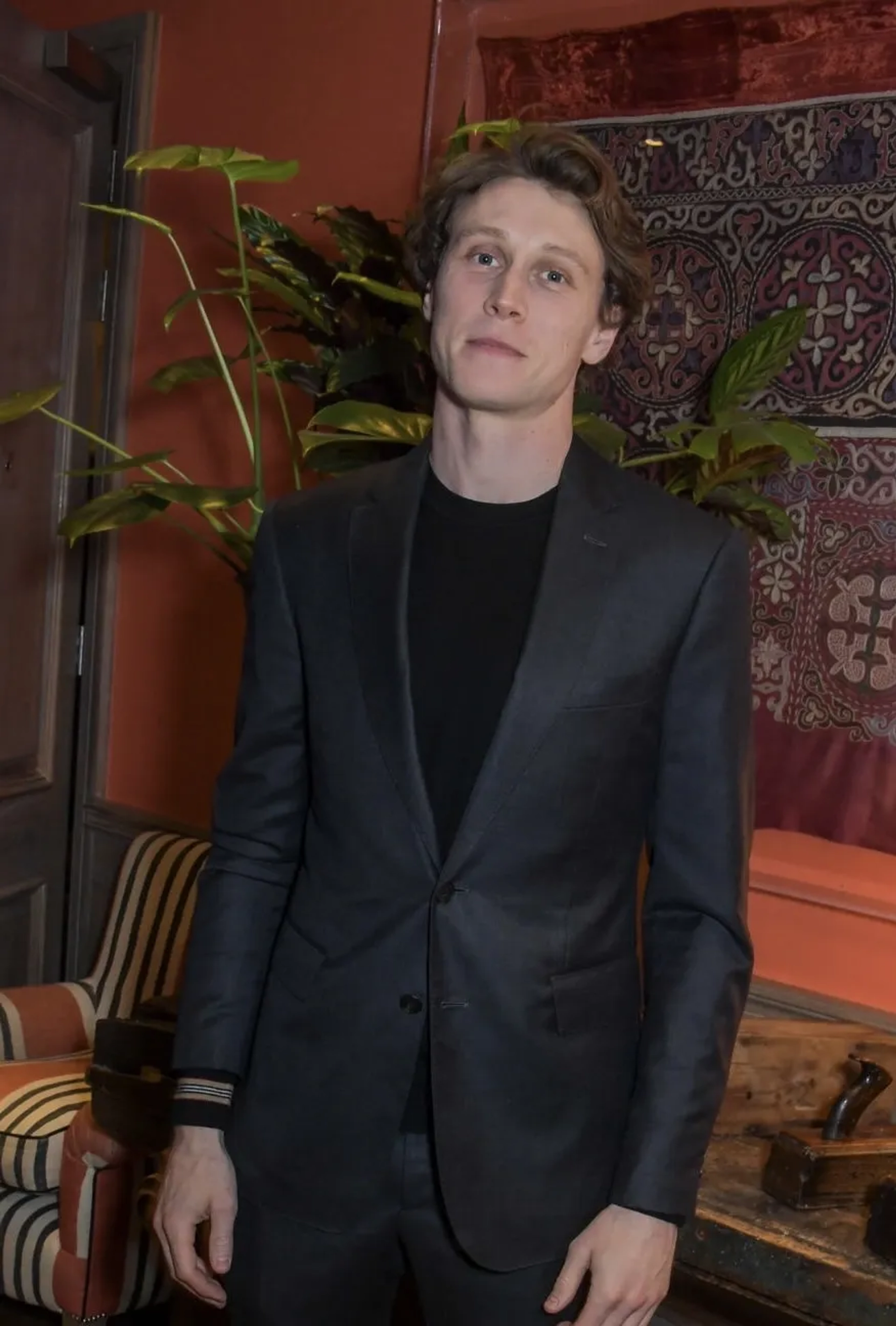 George MacKay at an event for Munich: The Edge of War (2021)