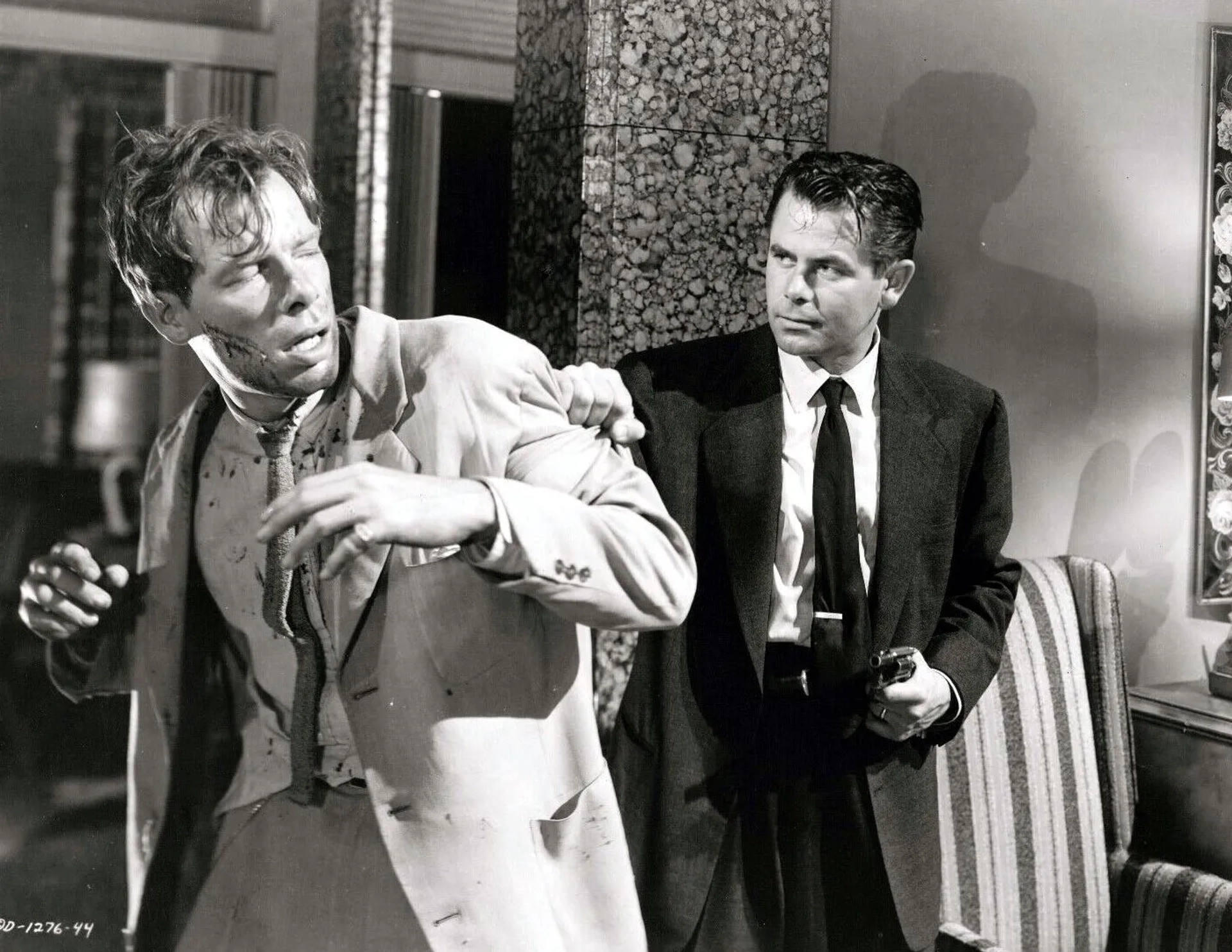 Glenn Ford and Lee Marvin in The Big Heat (1953)