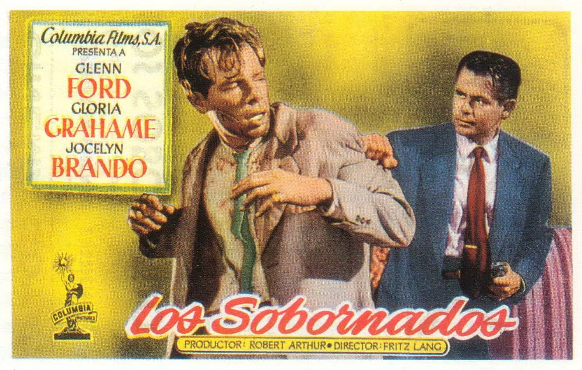 Glenn Ford and Lee Marvin in The Big Heat (1953)