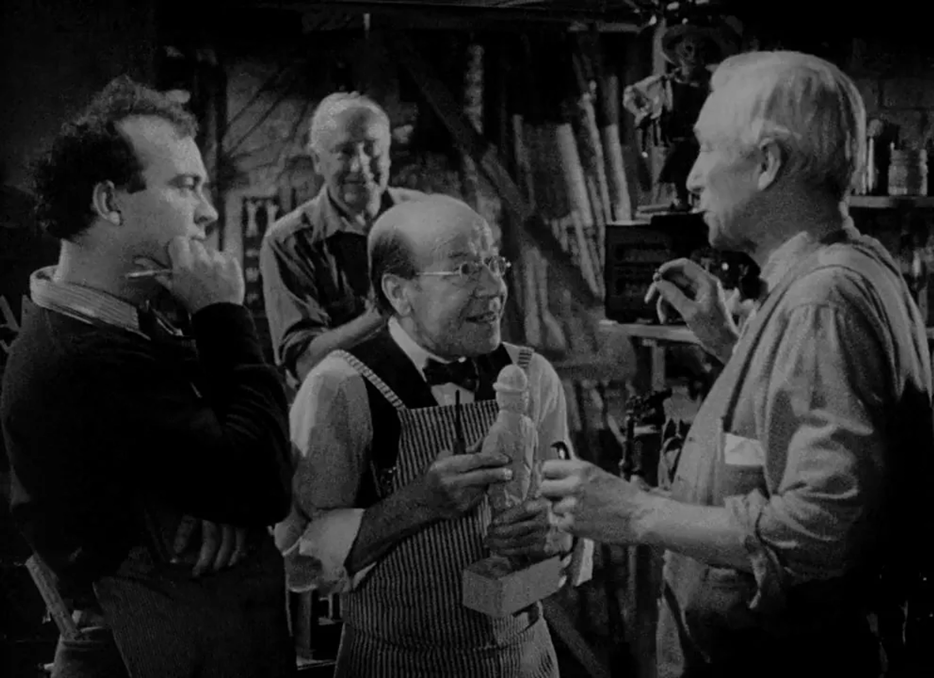 Samuel S. Hinds, Halliwell Hobbes, Donald Meek, and Dub Taylor in You Can't Take It with You (1938)