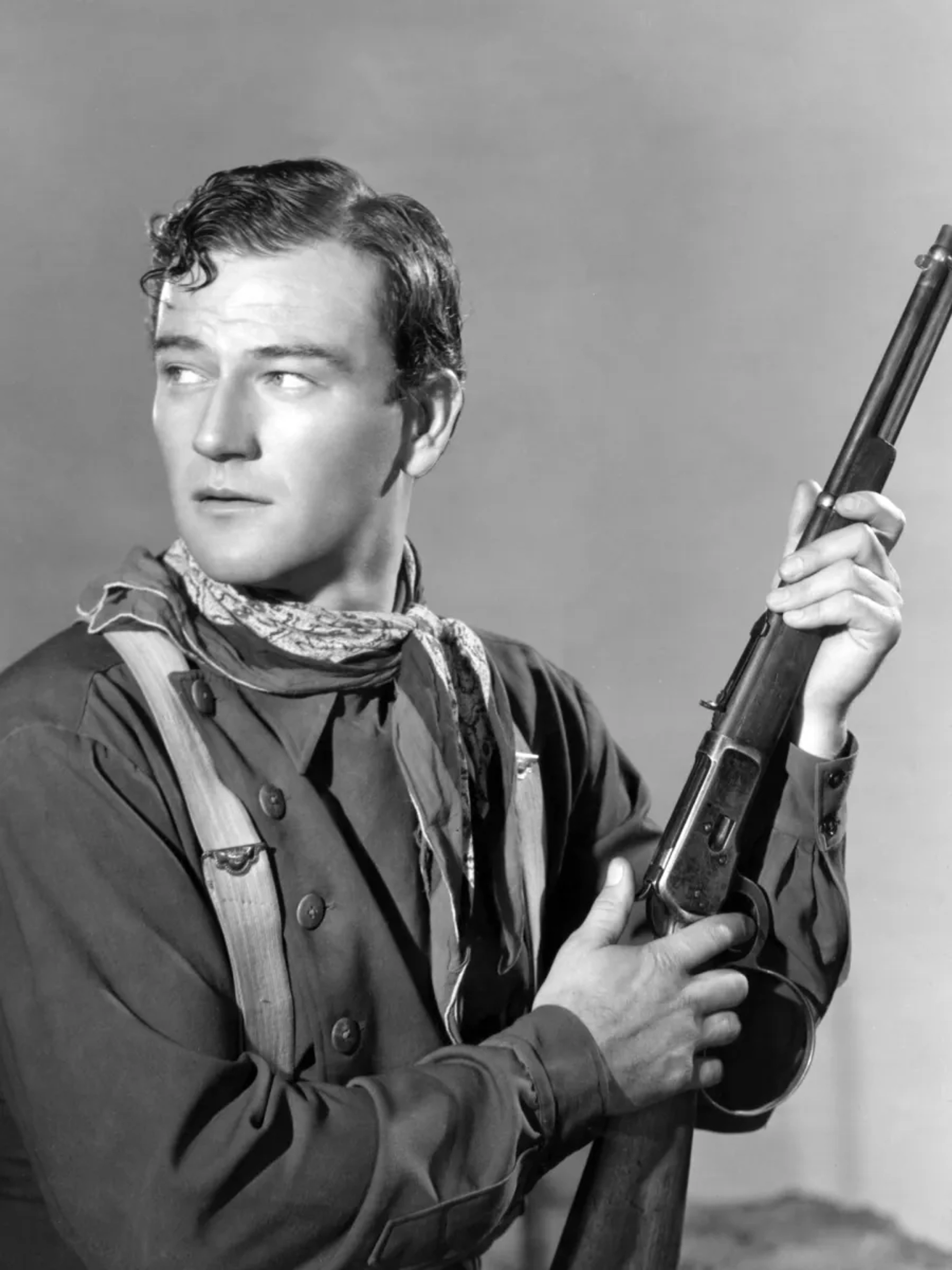 John Wayne in Stagecoach (1939)