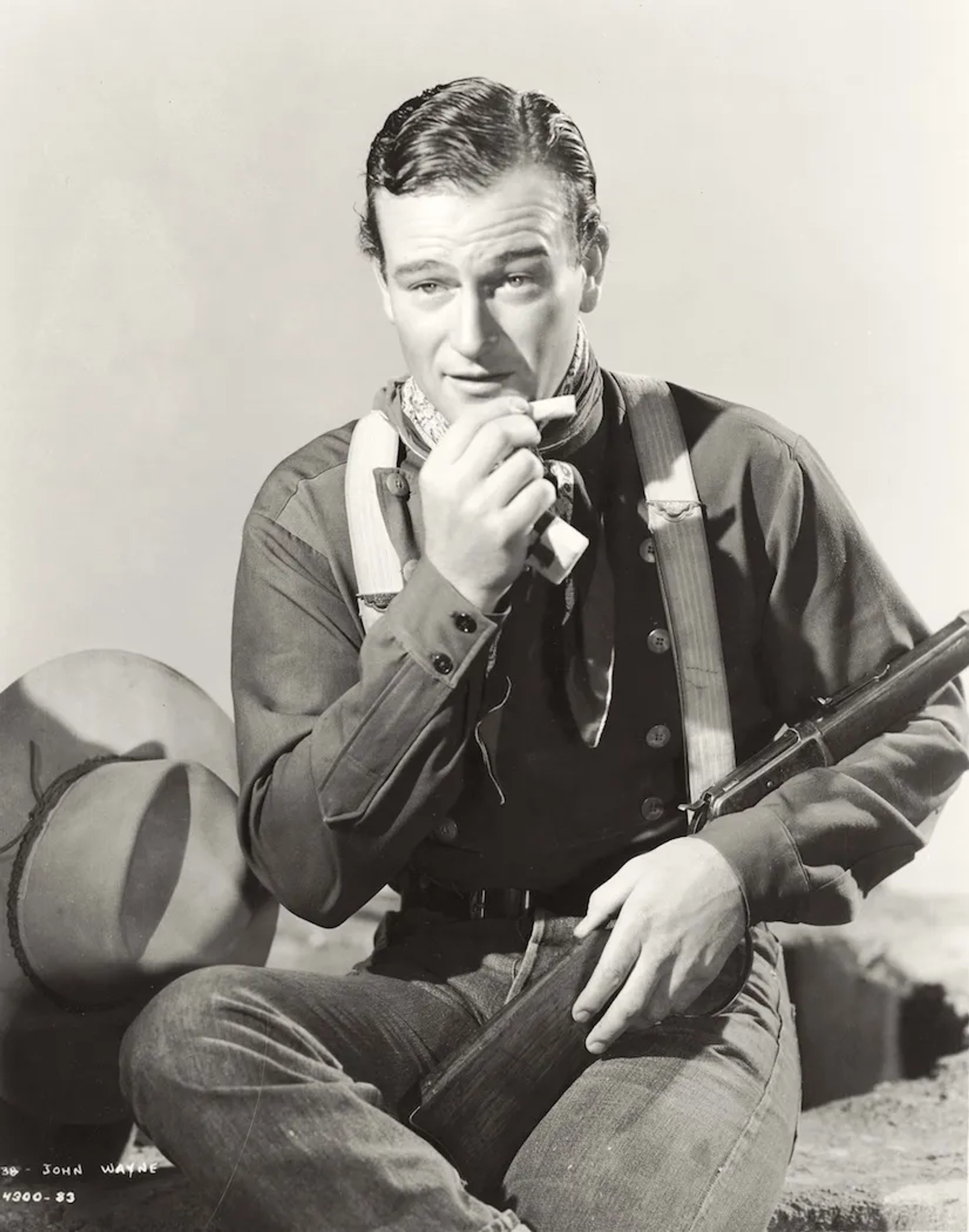 John Wayne in Stagecoach (1939)