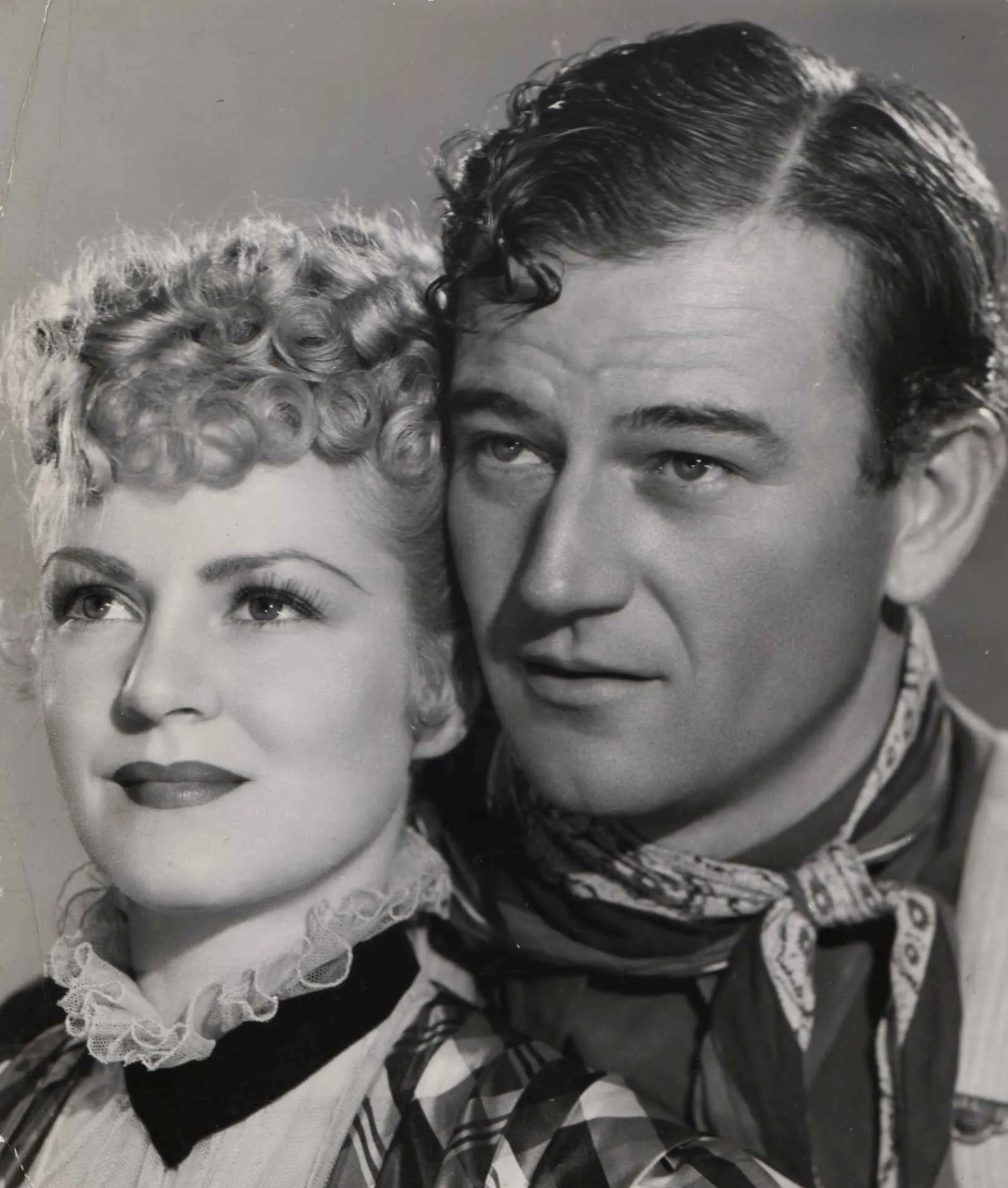 John Wayne and Claire Trevor in Stagecoach (1939)