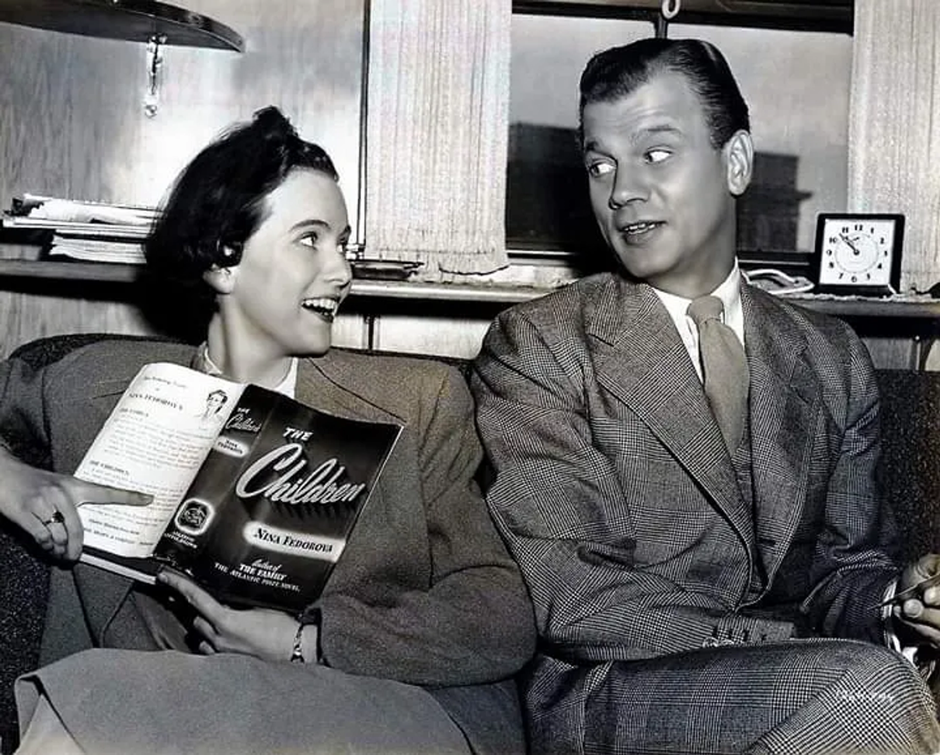 Joseph Cotten and Teresa Wright in Shadow of a Doubt (1943)