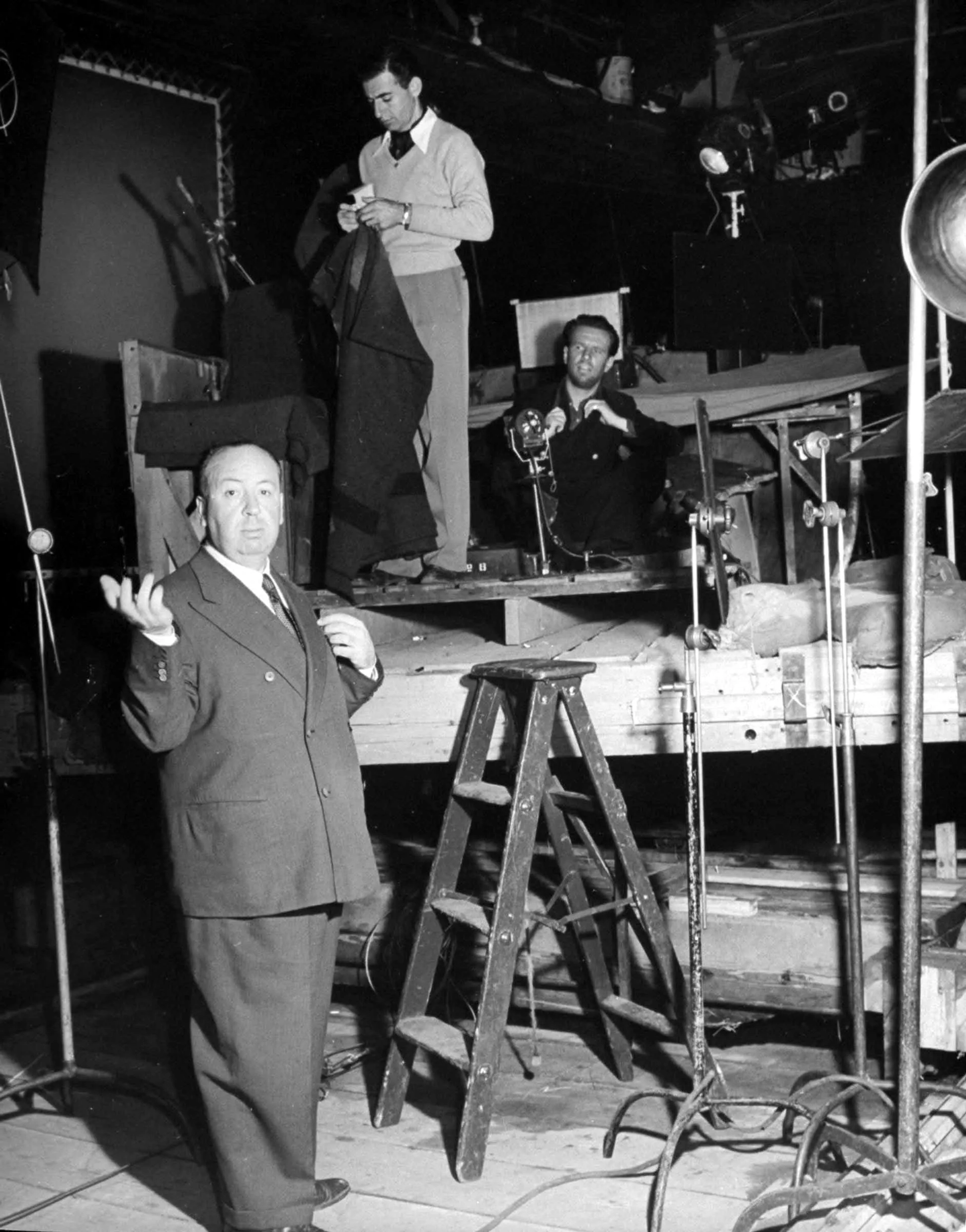 Alfred Hitchcock in Shadow of a Doubt (1943)