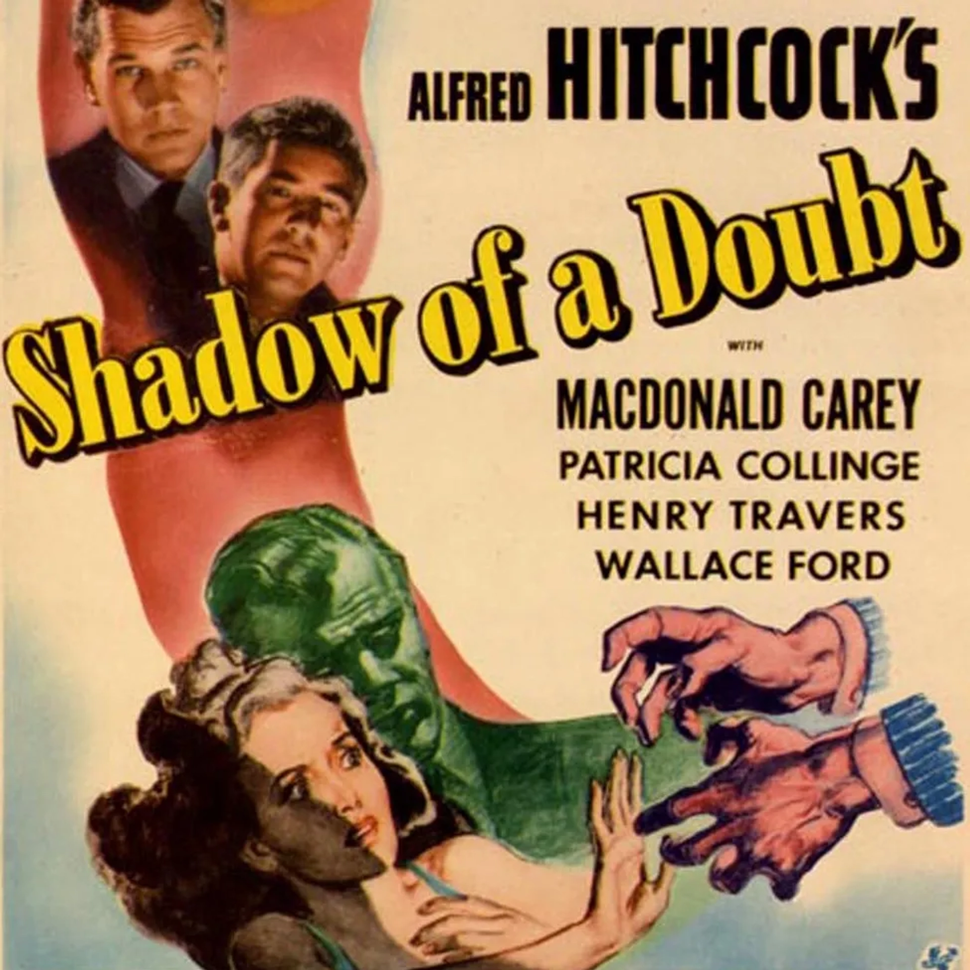 Joseph Cotten and Macdonald Carey in Shadow of a Doubt (1943)