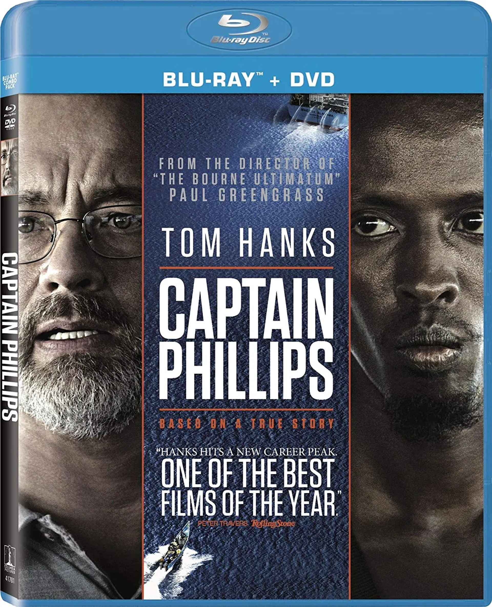 Tom Hanks and Barkhad Abdi in Captain Phillips (2013)