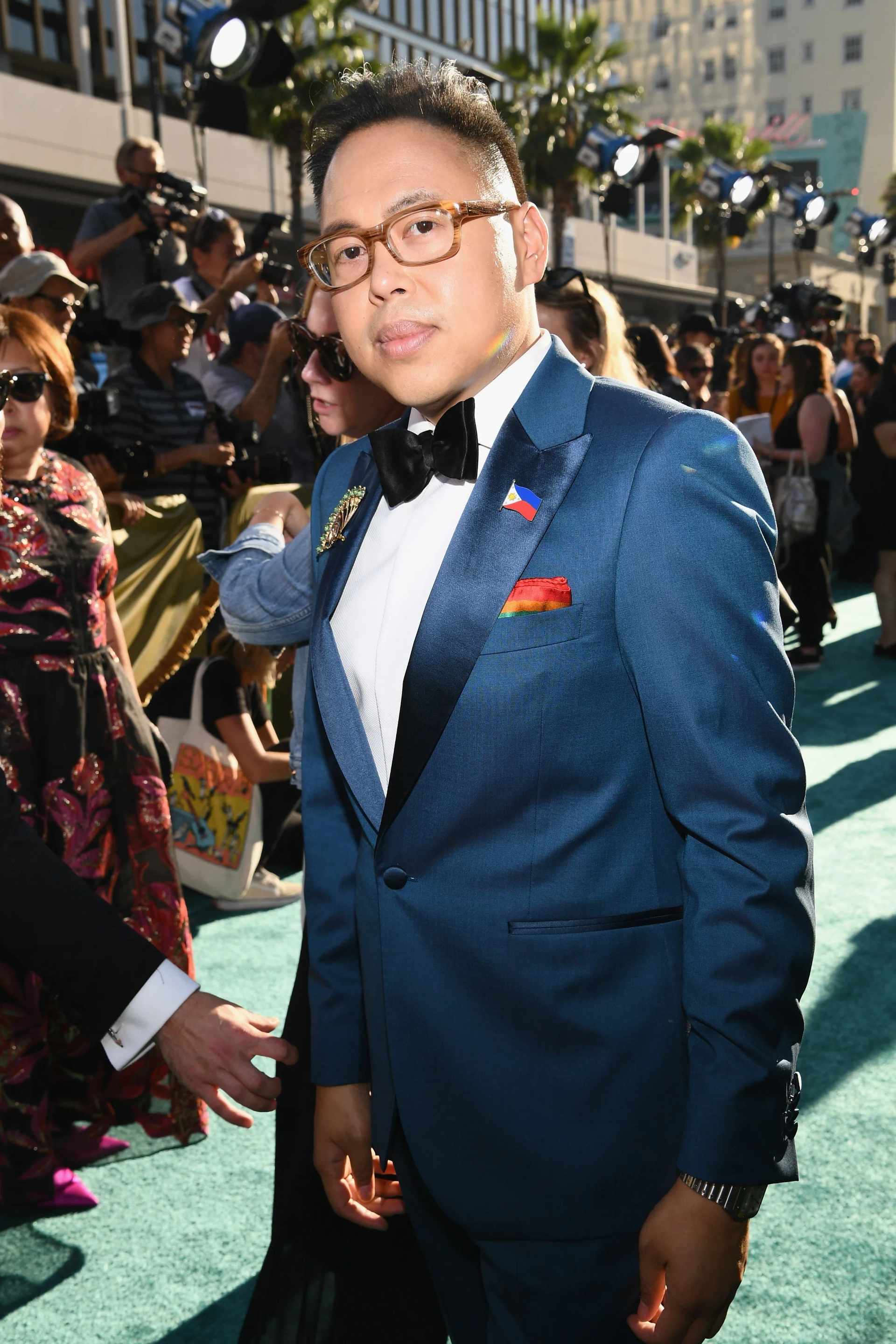 Nico Santos at an event for Crazy Rich Asians (2018)