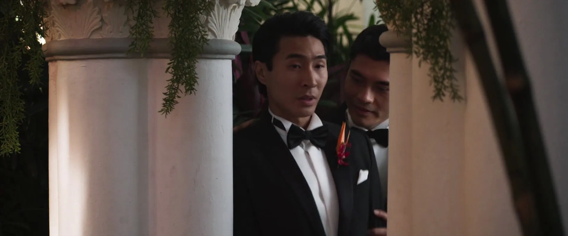 Chris Pang and Henry Golding in Crazy Rich Asians (2018)