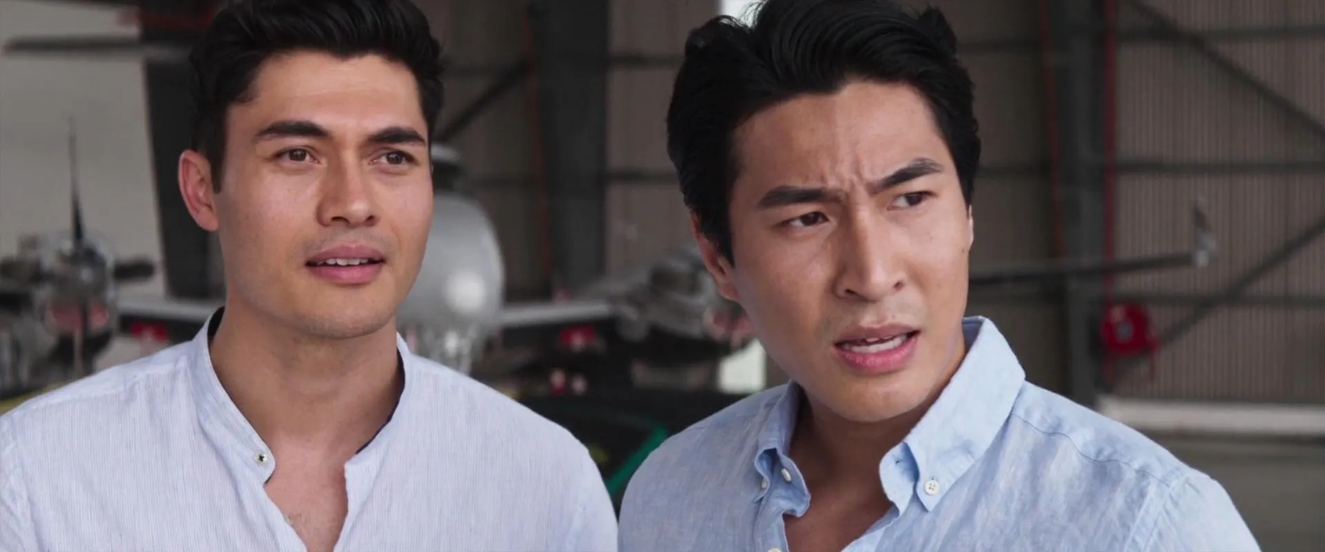 Chris Pang and Henry Golding in Crazy Rich Asians (2018)