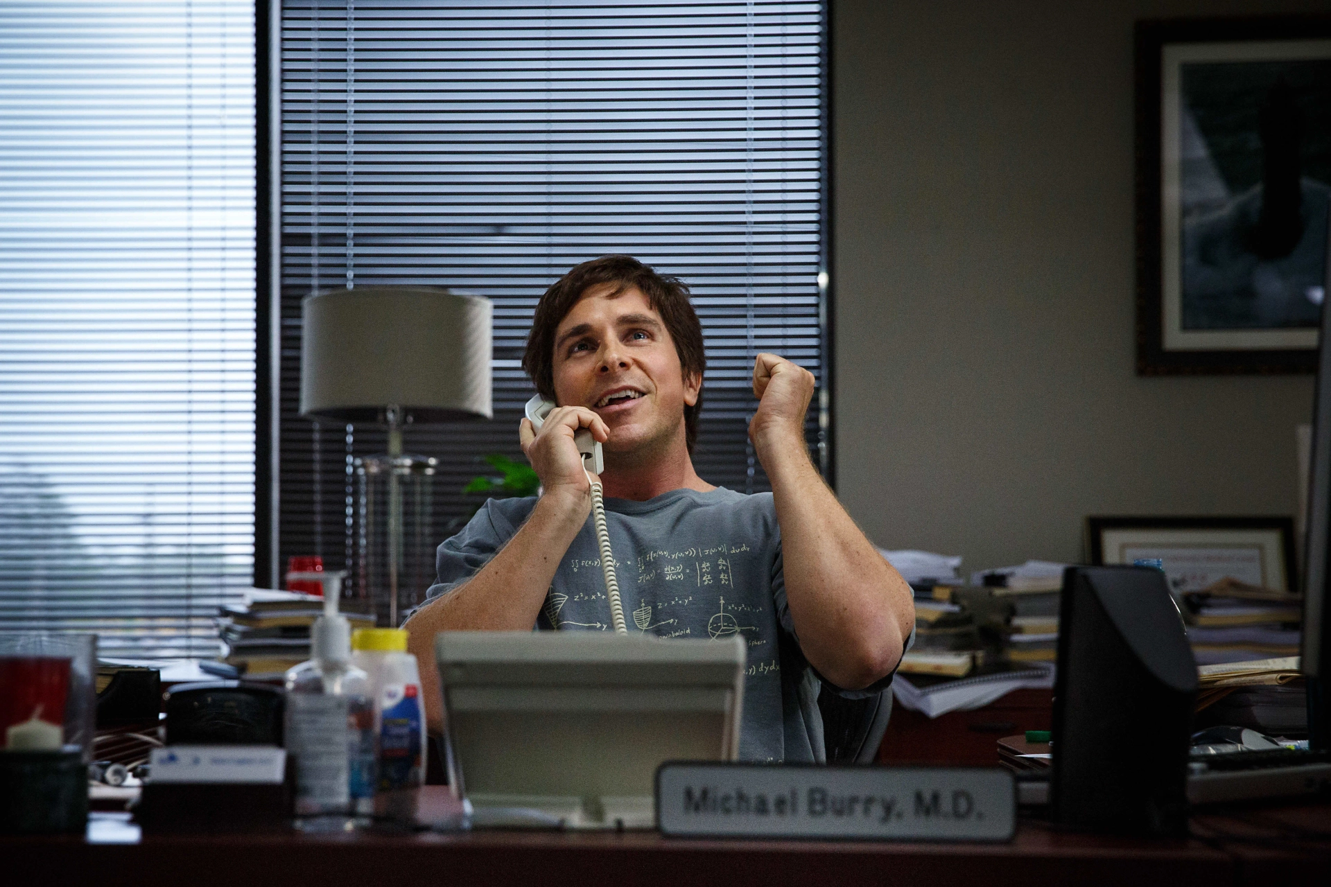 Christian Bale in The Big Short (2015)