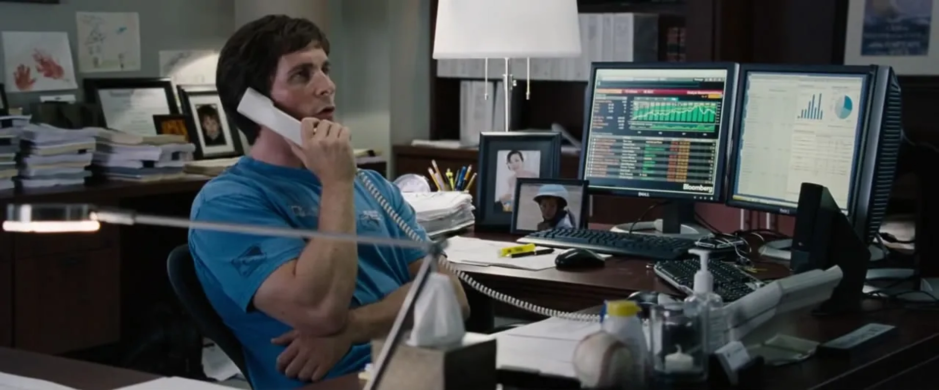 Christian Bale in The Big Short (2015)