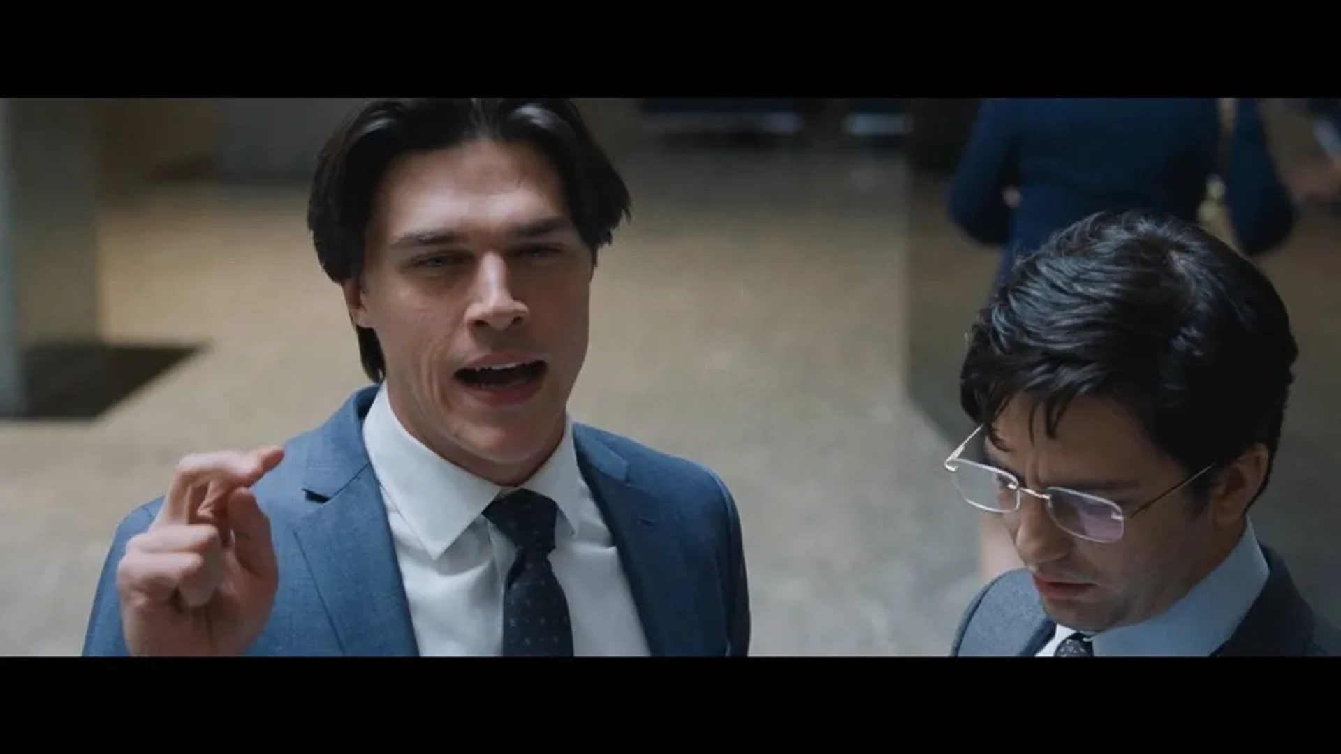 Finn Wittrock and John Magaro in The Big Short (2015)