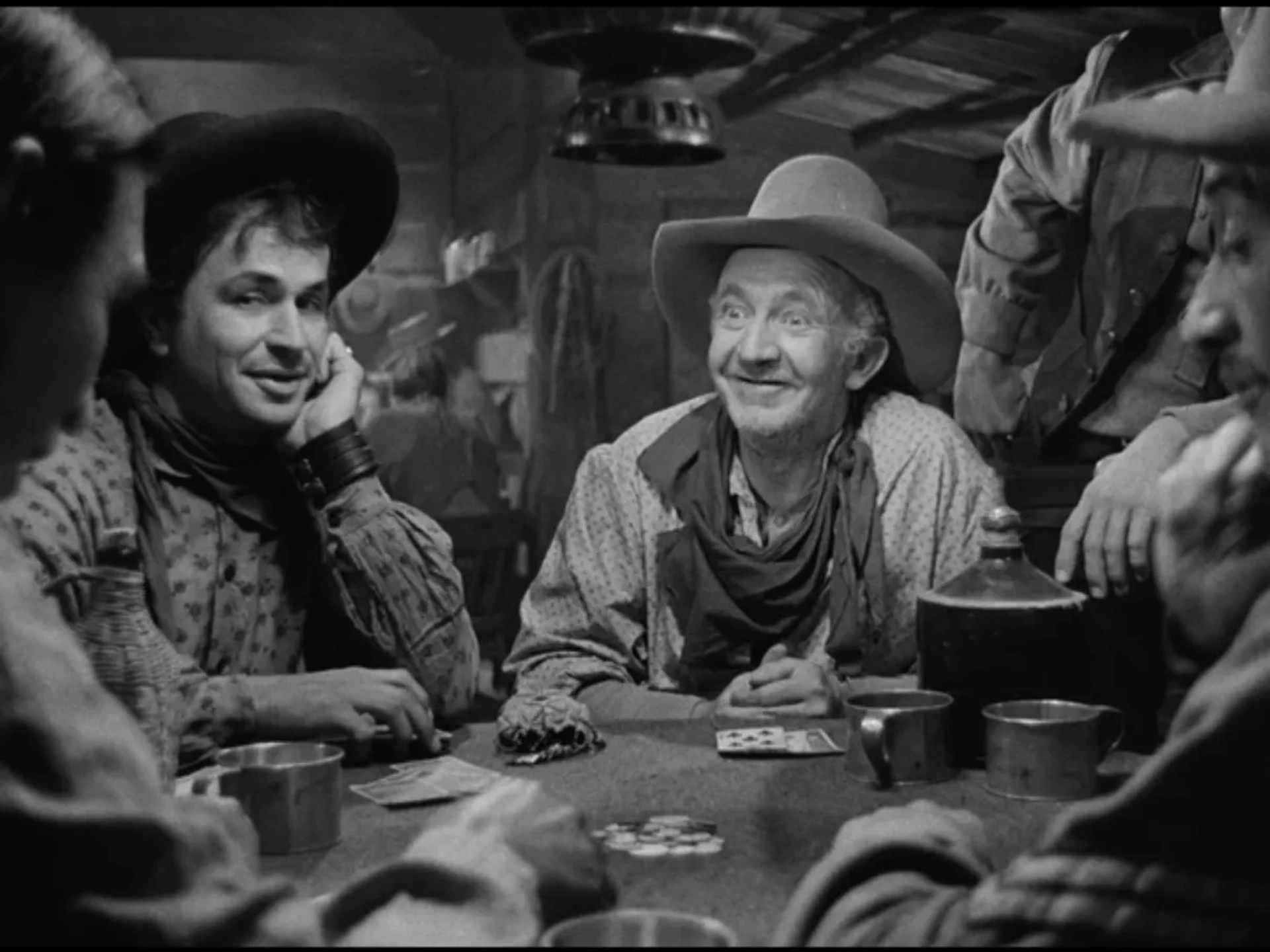 Noah Beery Jr. and Walter Brennan in Red River (1948)