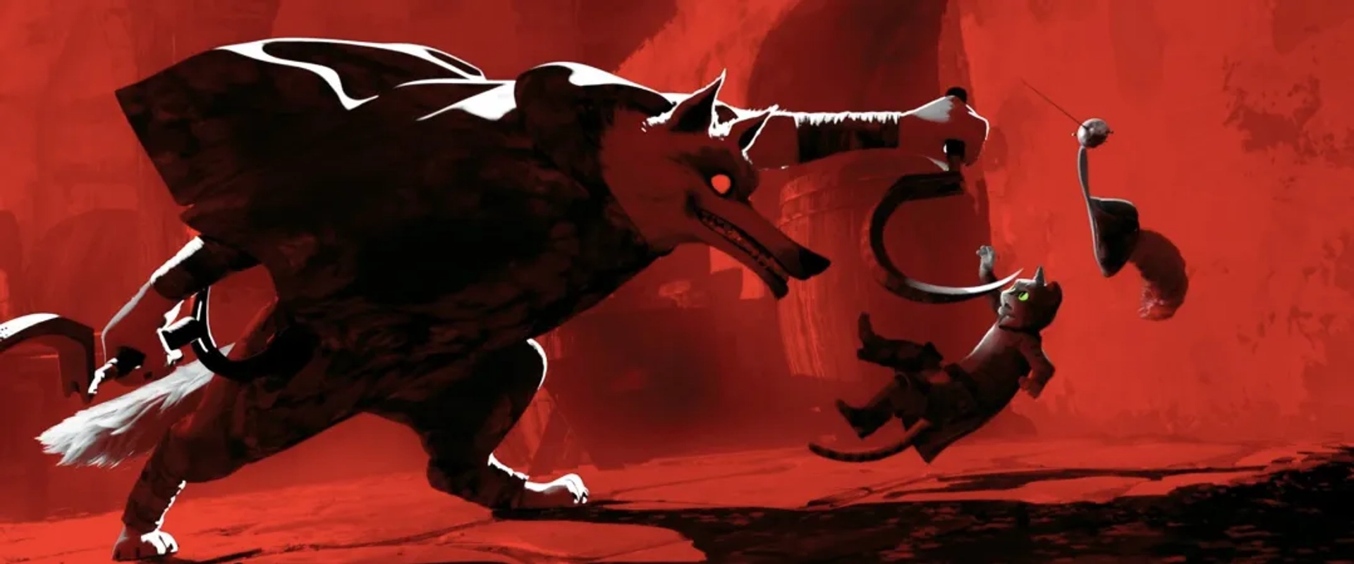 Antonio Banderas and Wagner Moura in Puss in Boots: The Last Wish (2022)