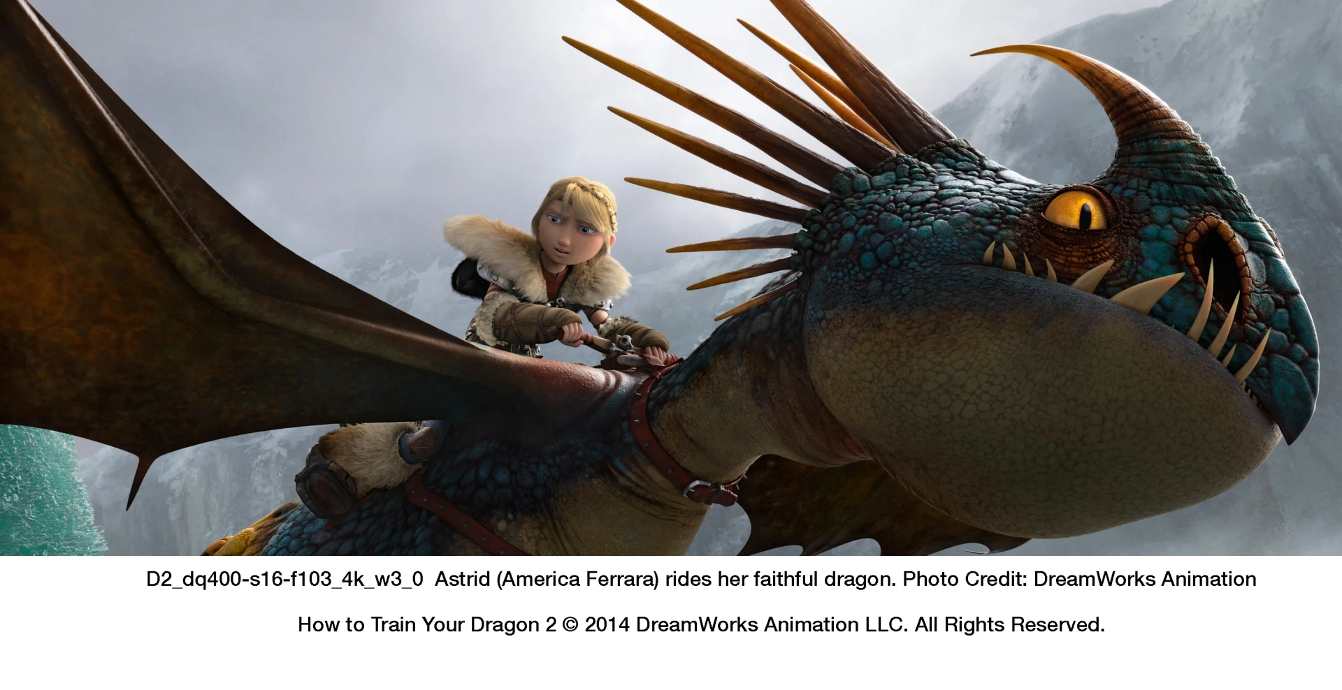 America Ferrera in How to Train Your Dragon 2 (2014)