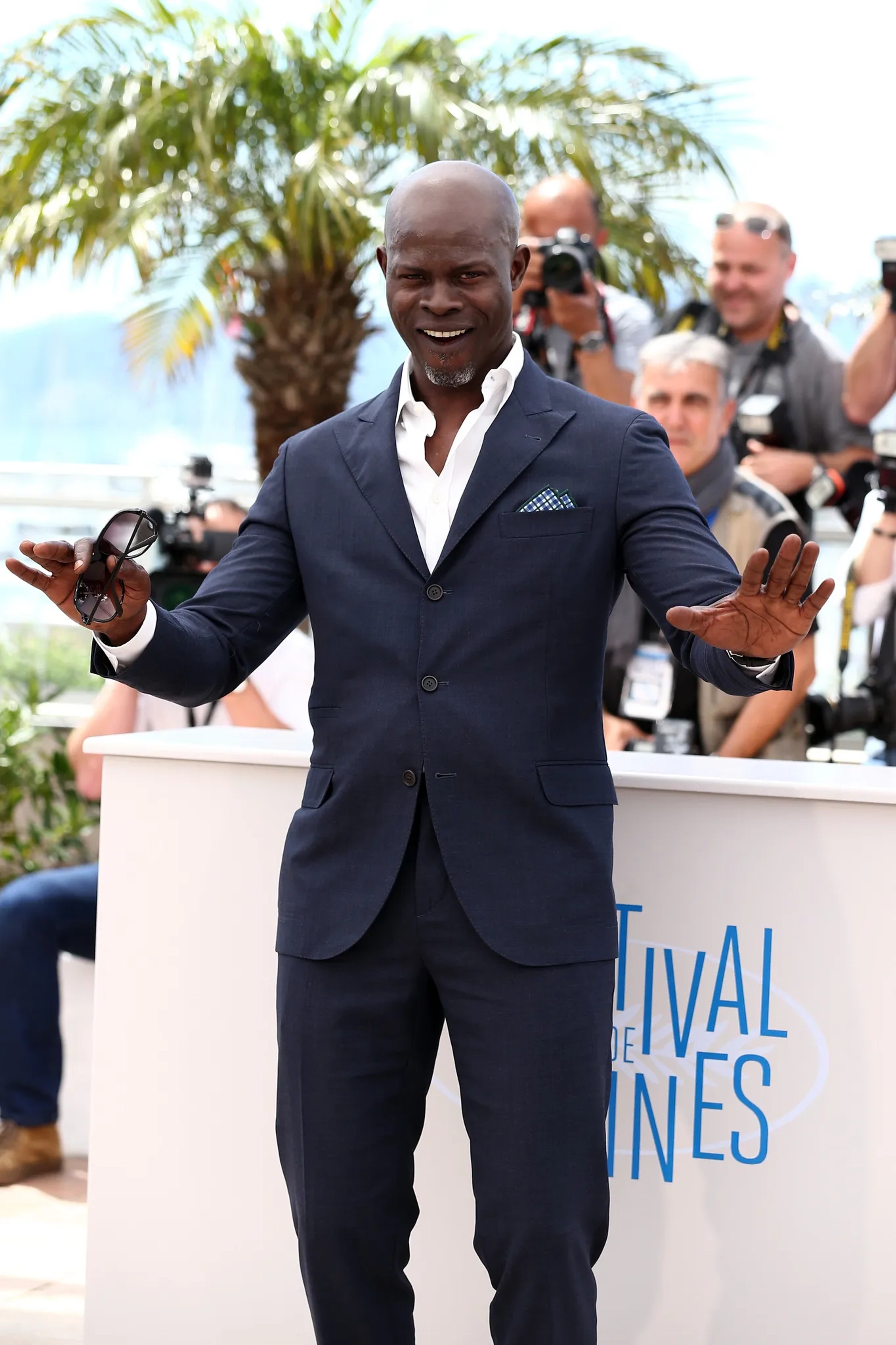 Djimon Hounsou at an event for How to Train Your Dragon 2 (2014)