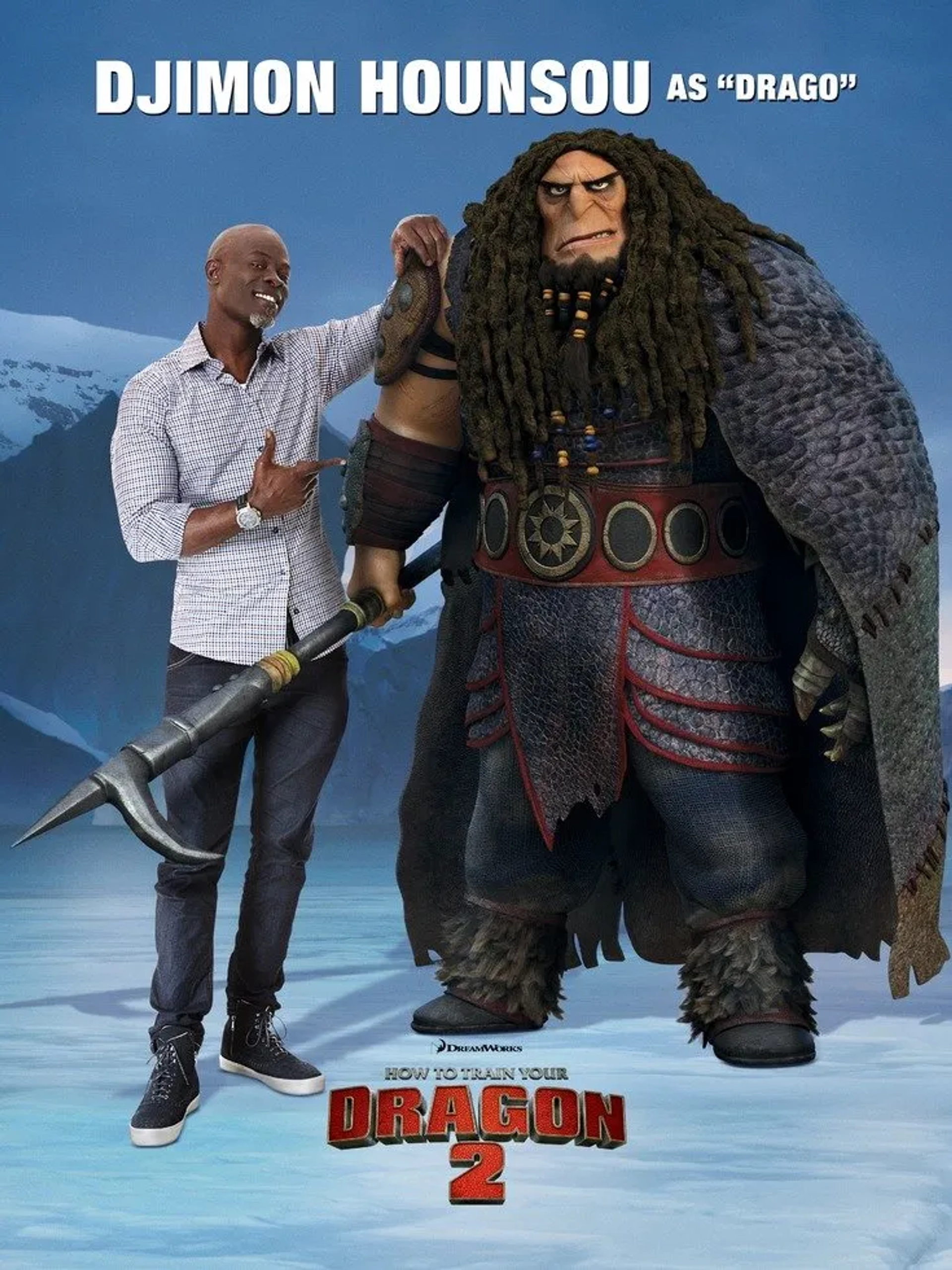 Djimon Hounsou in How to Train Your Dragon 2 (2014)