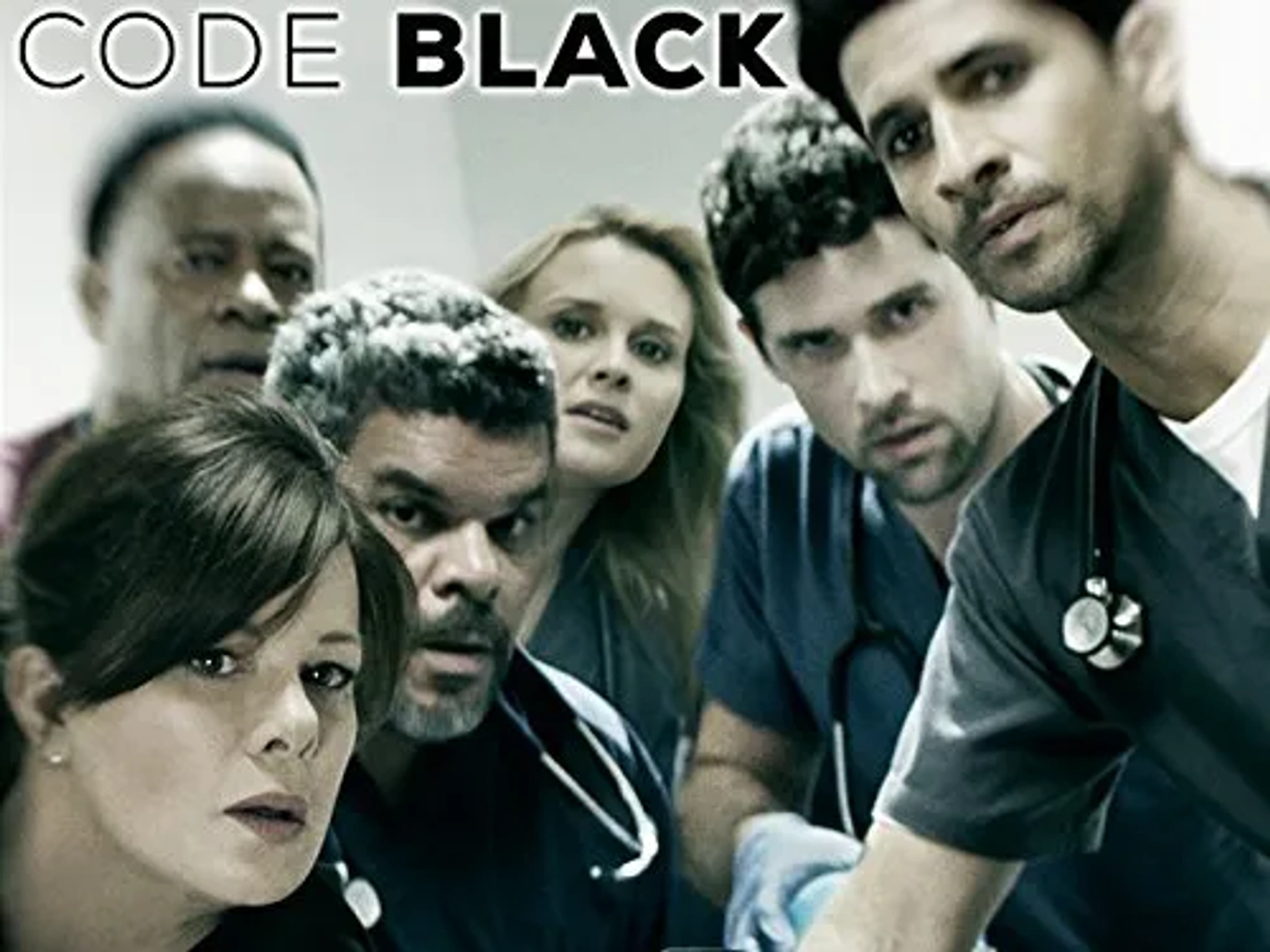 Marcia Gay Harden, Luis Guzmán, Bonnie Somerville, William Allen Young, Raza Jaffrey, and Benjamin Hollingsworth in Code Black (2015)