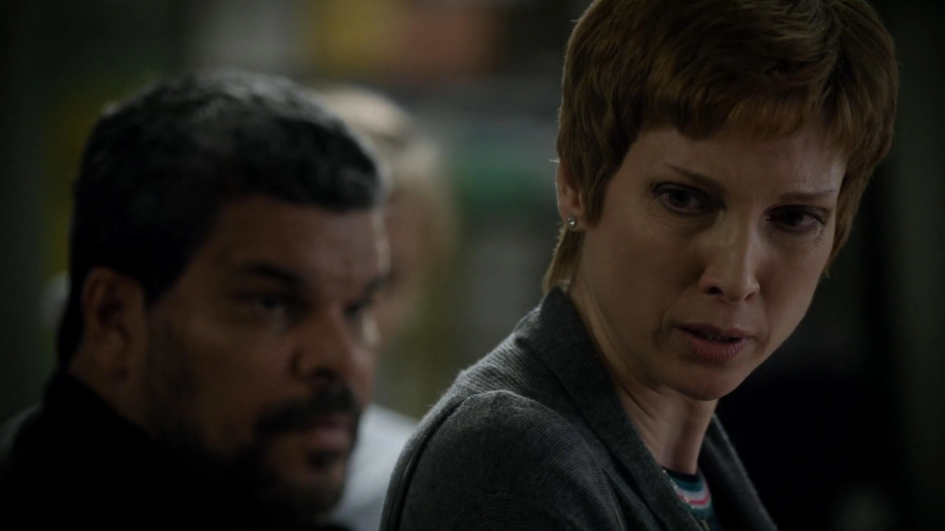 Luis Guzmán and Catherine Christensen in Code Black (2015)