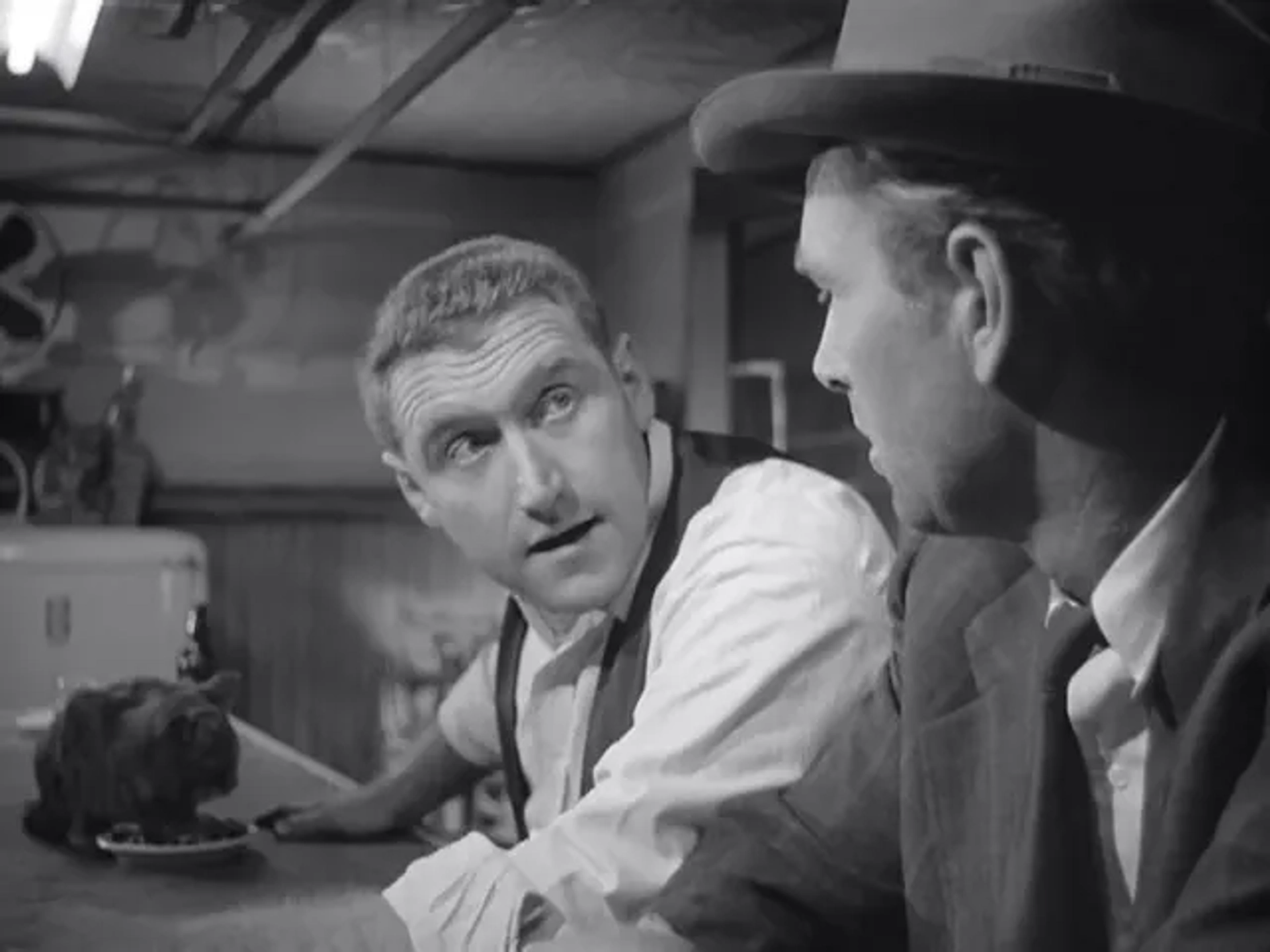 Sterling Hayden and James Whitmore in The Asphalt Jungle (1950)