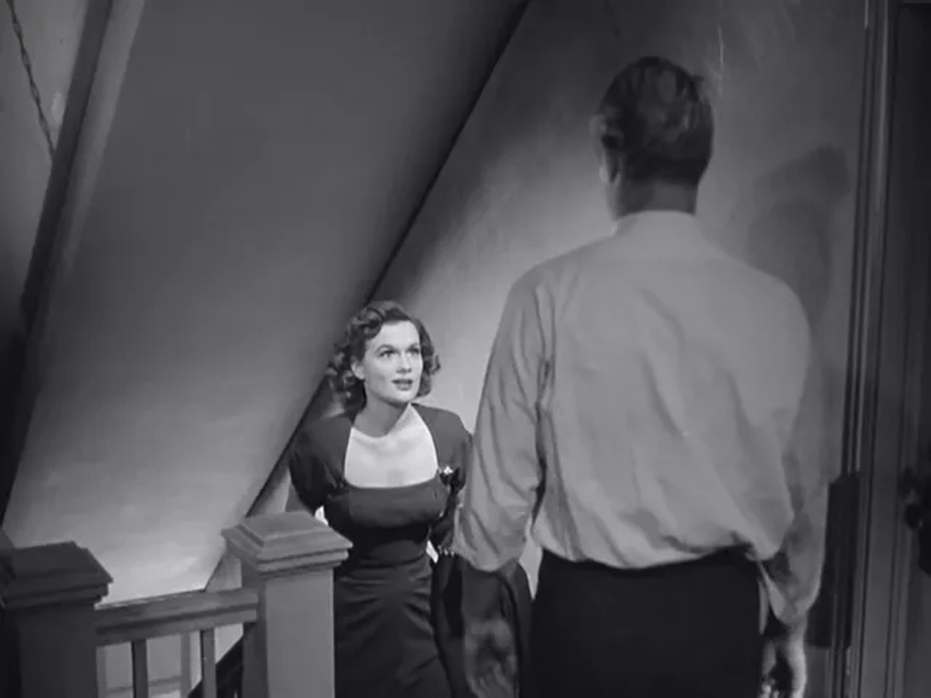 Sterling Hayden and Jean Hagen in The Asphalt Jungle (1950)