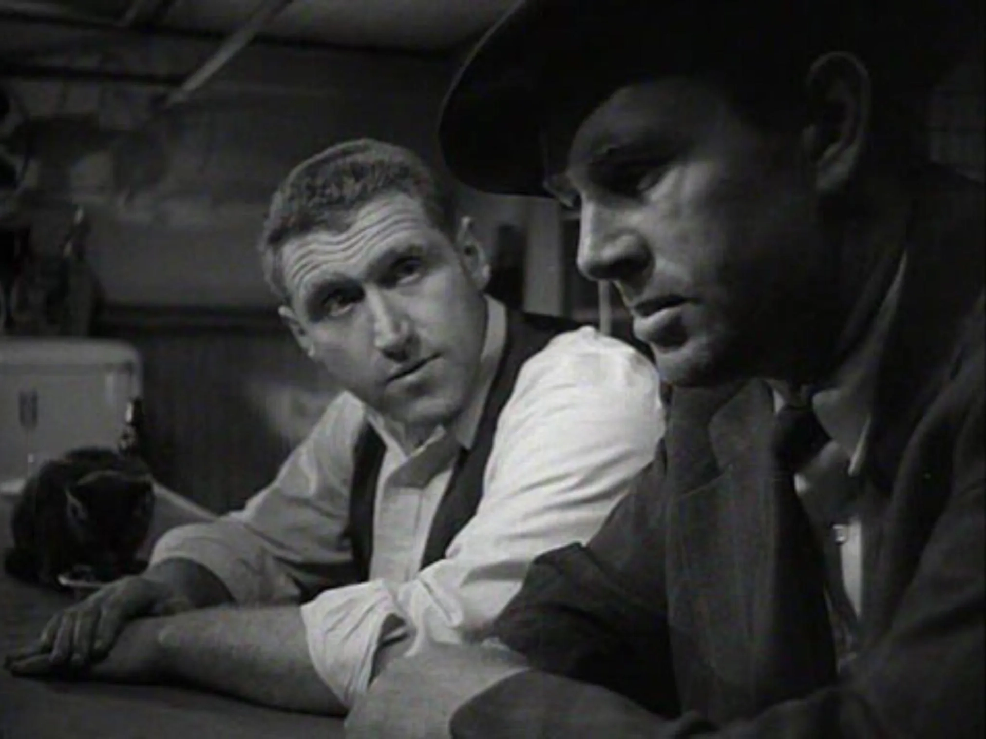 Sterling Hayden and James Whitmore in The Asphalt Jungle (1950)