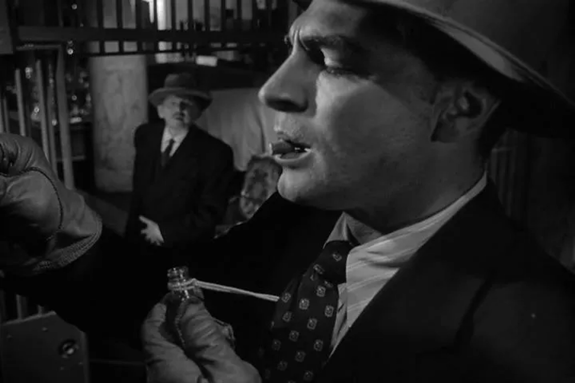 Anthony Caruso and Sam Jaffe in The Asphalt Jungle (1950)