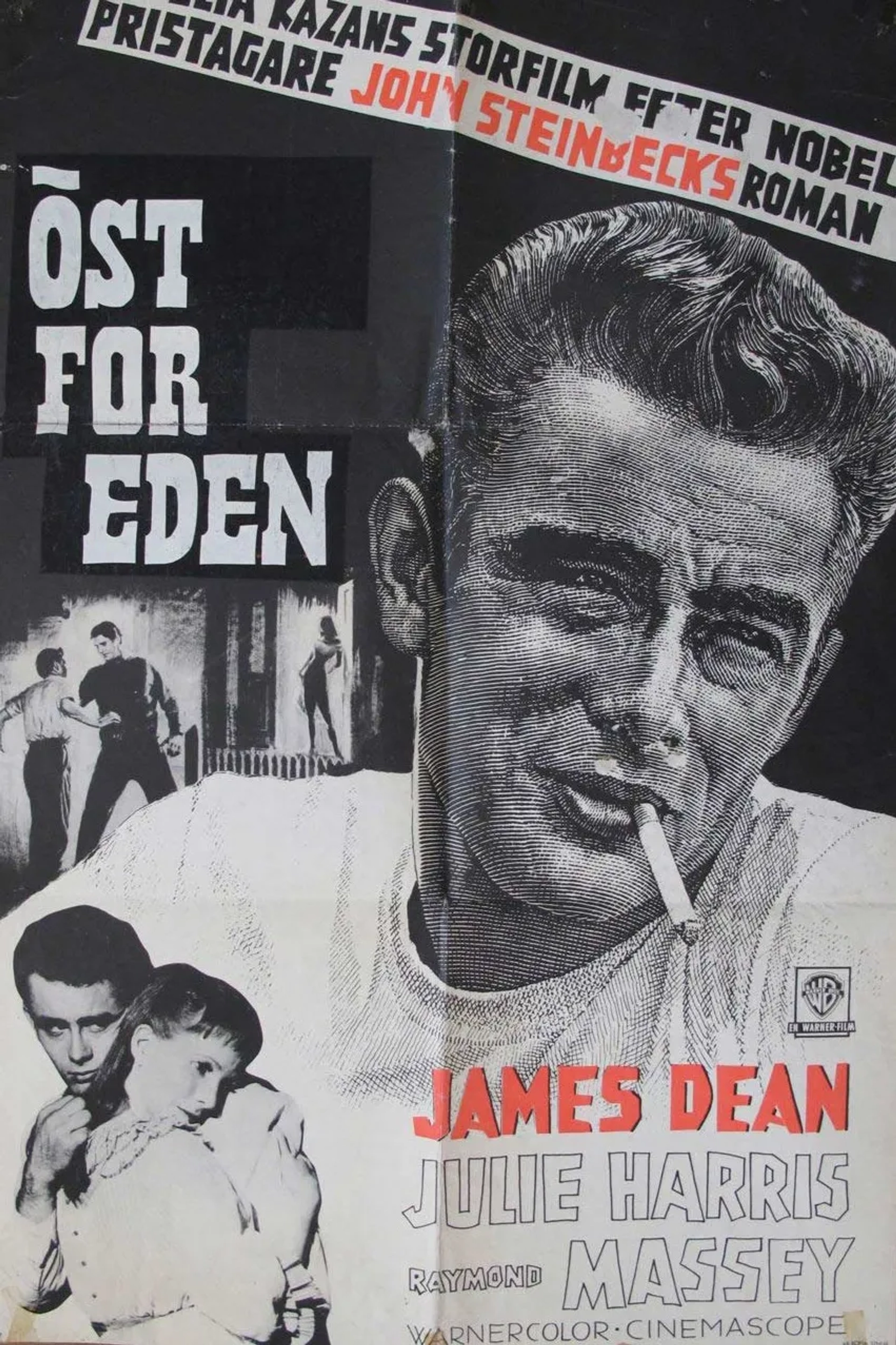 James Dean and Julie Harris in East of Eden (1955)