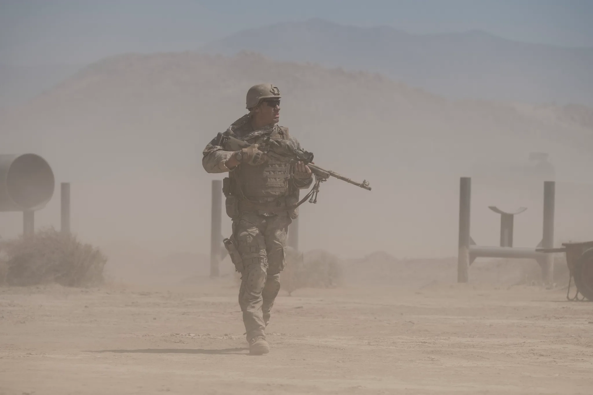 John Cena in The Wall (2017)