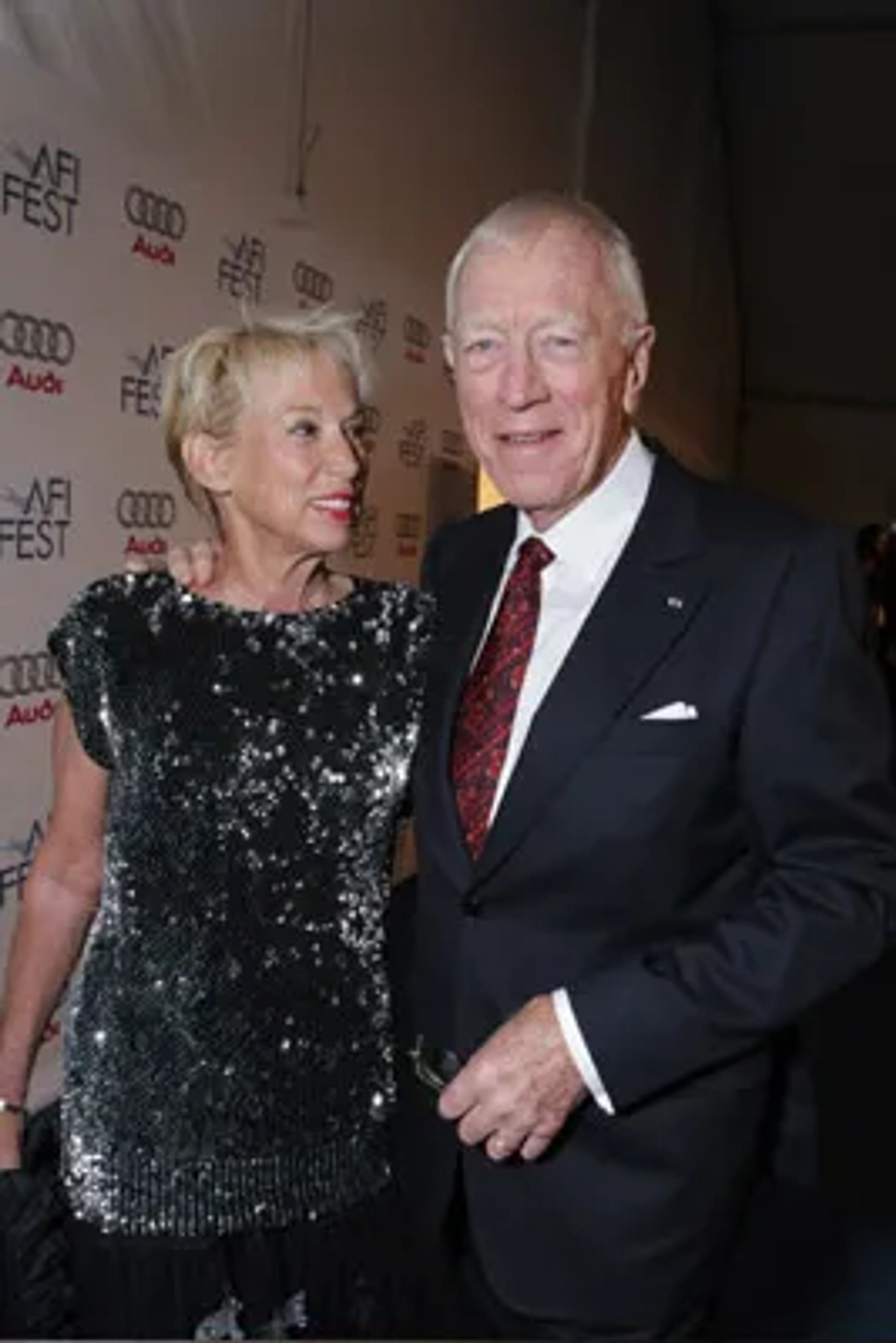 Max von Sydow at an event for The Diving Bell and the Butterfly (2007)