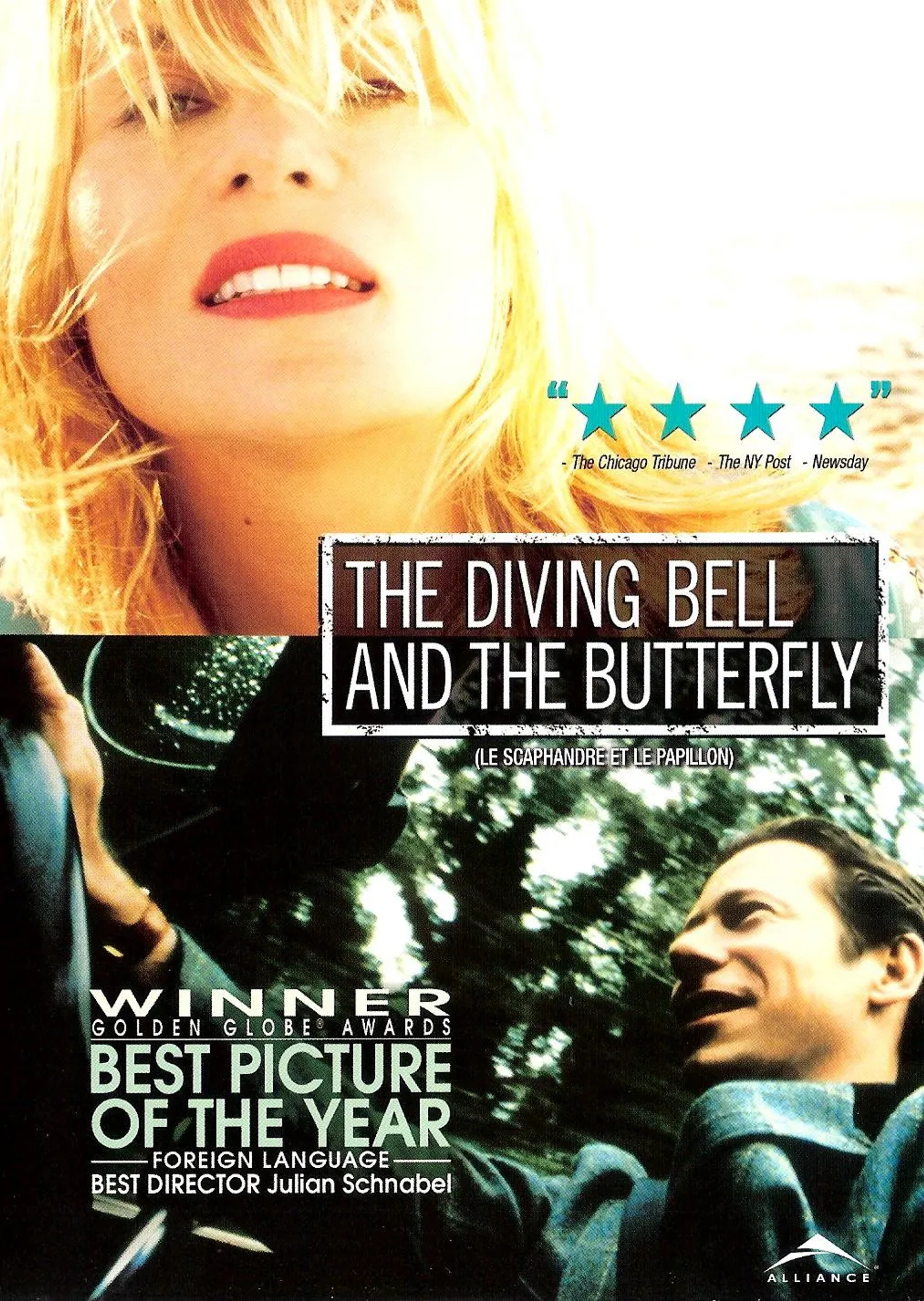 Mathieu Amalric and Emmanuelle Seigner in The Diving Bell and the Butterfly (2007)