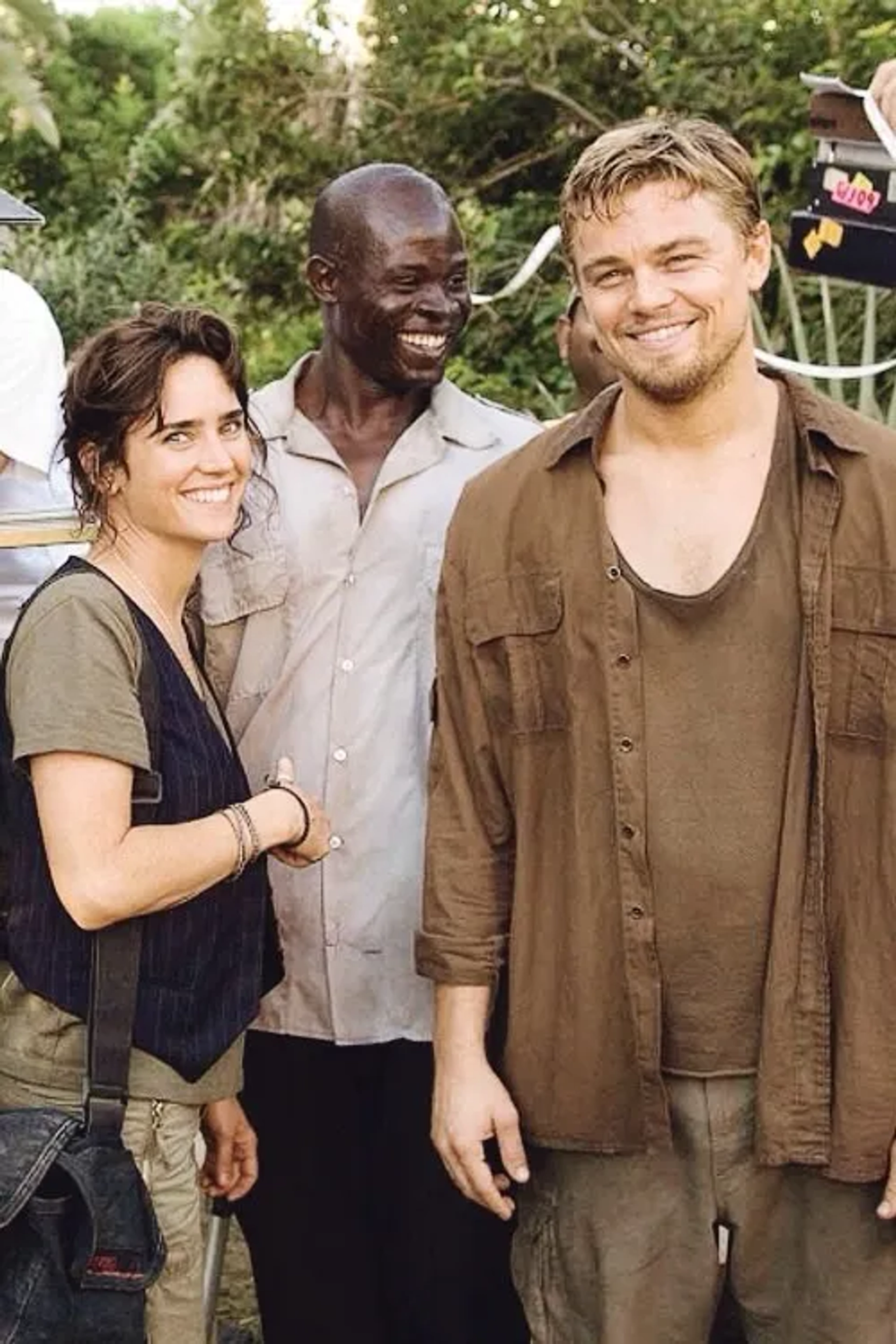 Jennifer Connelly, Leonardo DiCaprio, and Djimon Hounsou in Blood Diamond (2006)