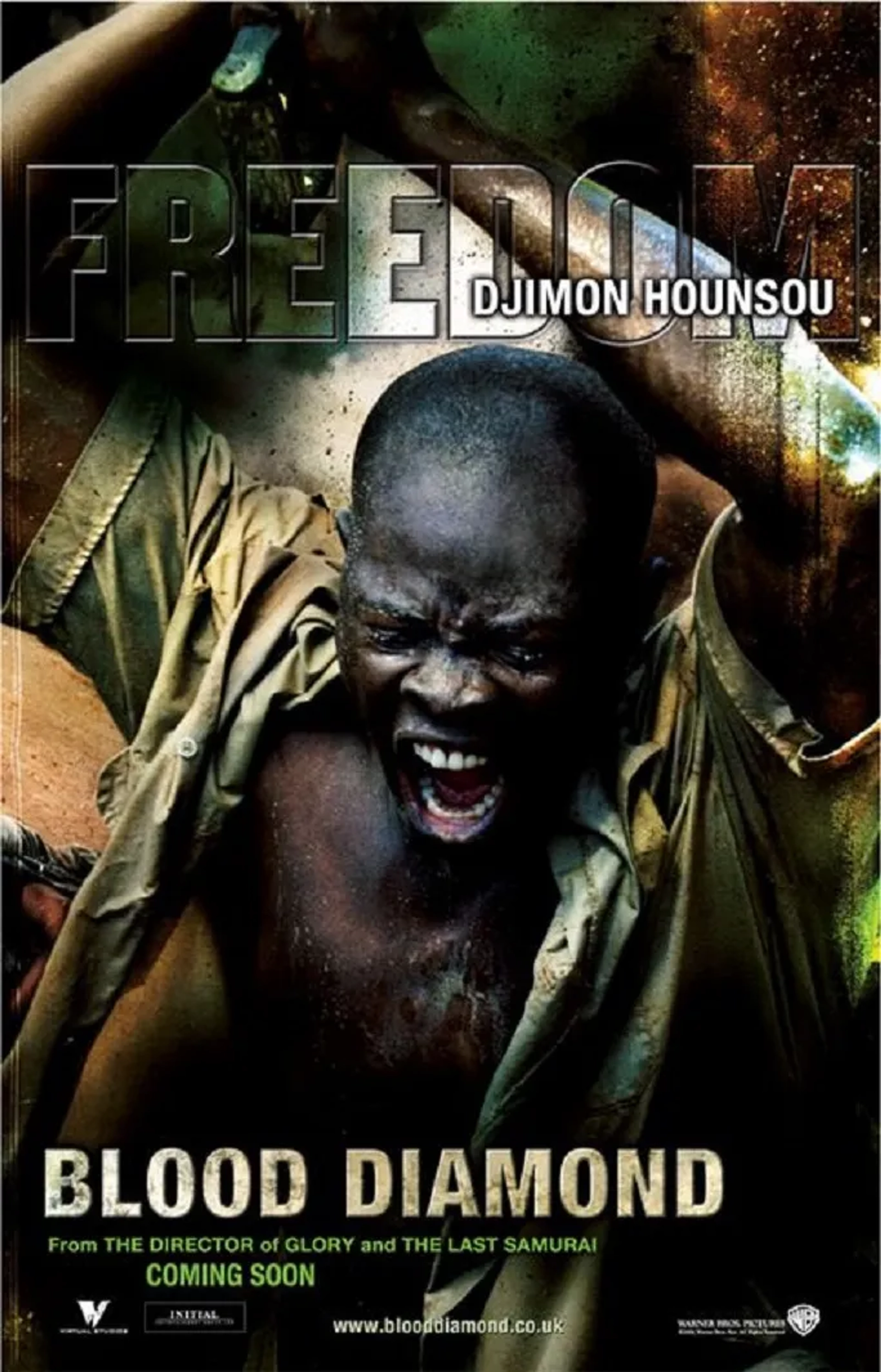 Djimon Hounsou in Blood Diamond (2006)