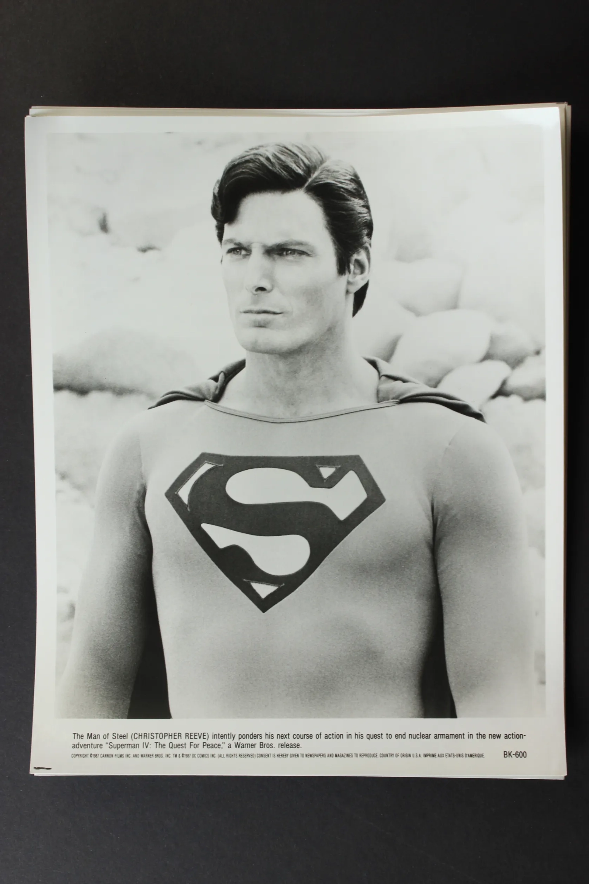 Christopher Reeve in Superman IV: The Quest for Peace (1987)