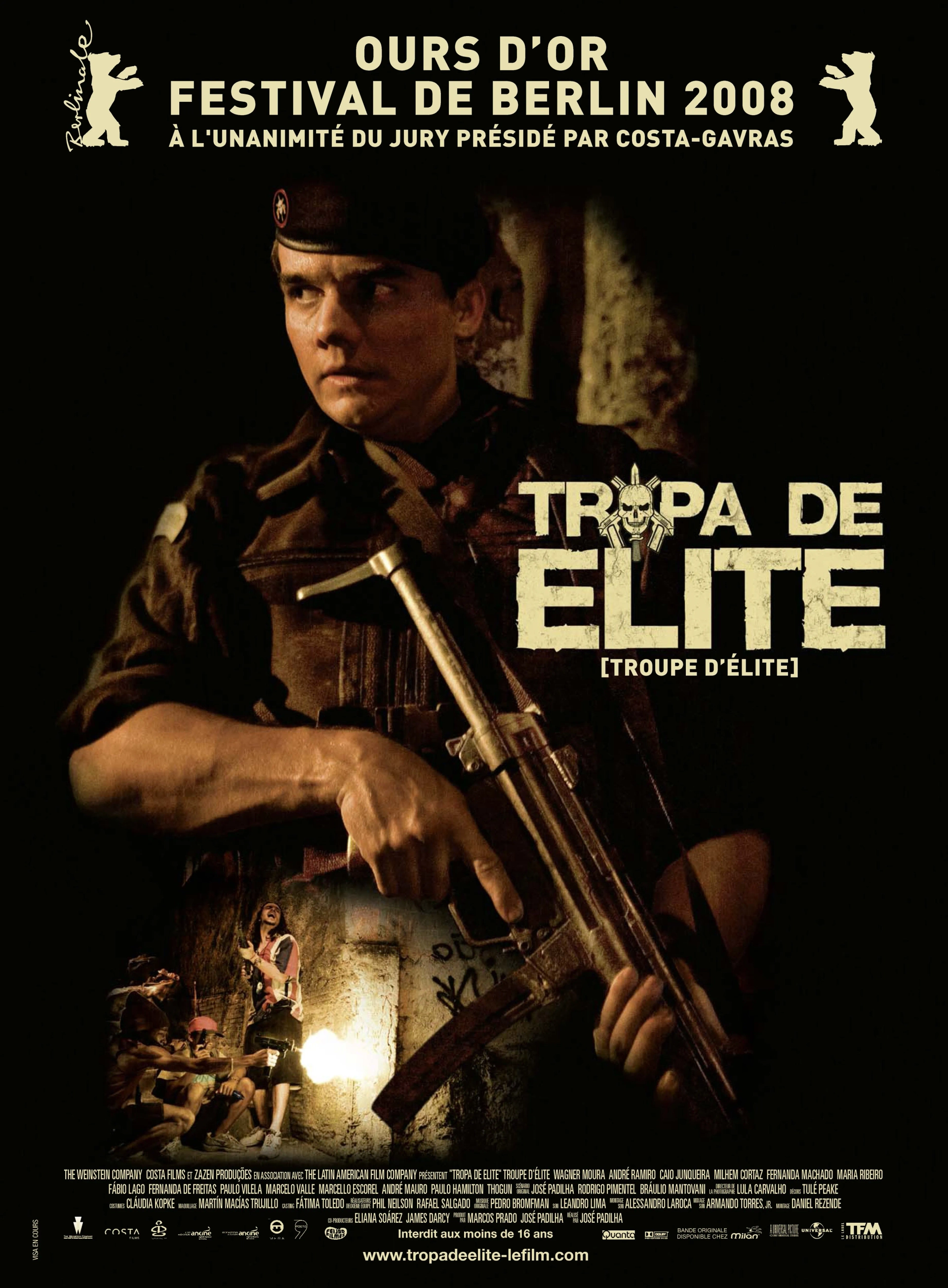 Wagner Moura in Elite Squad (2007)