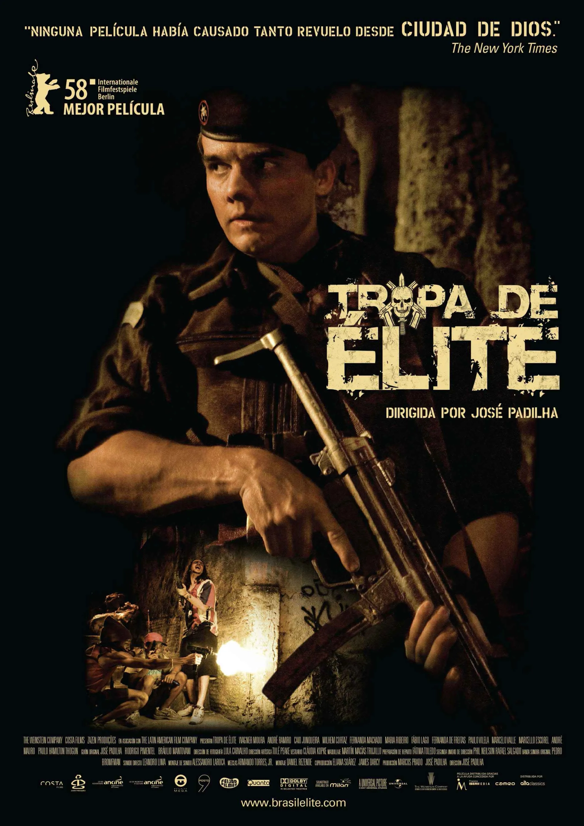 Wagner Moura in Elite Squad (2007)