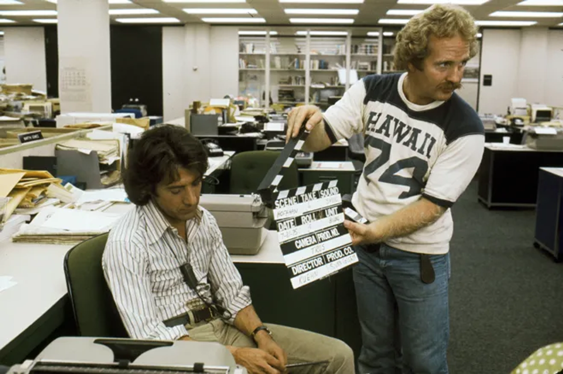 Dustin Hoffman in All the President's Men (1976)