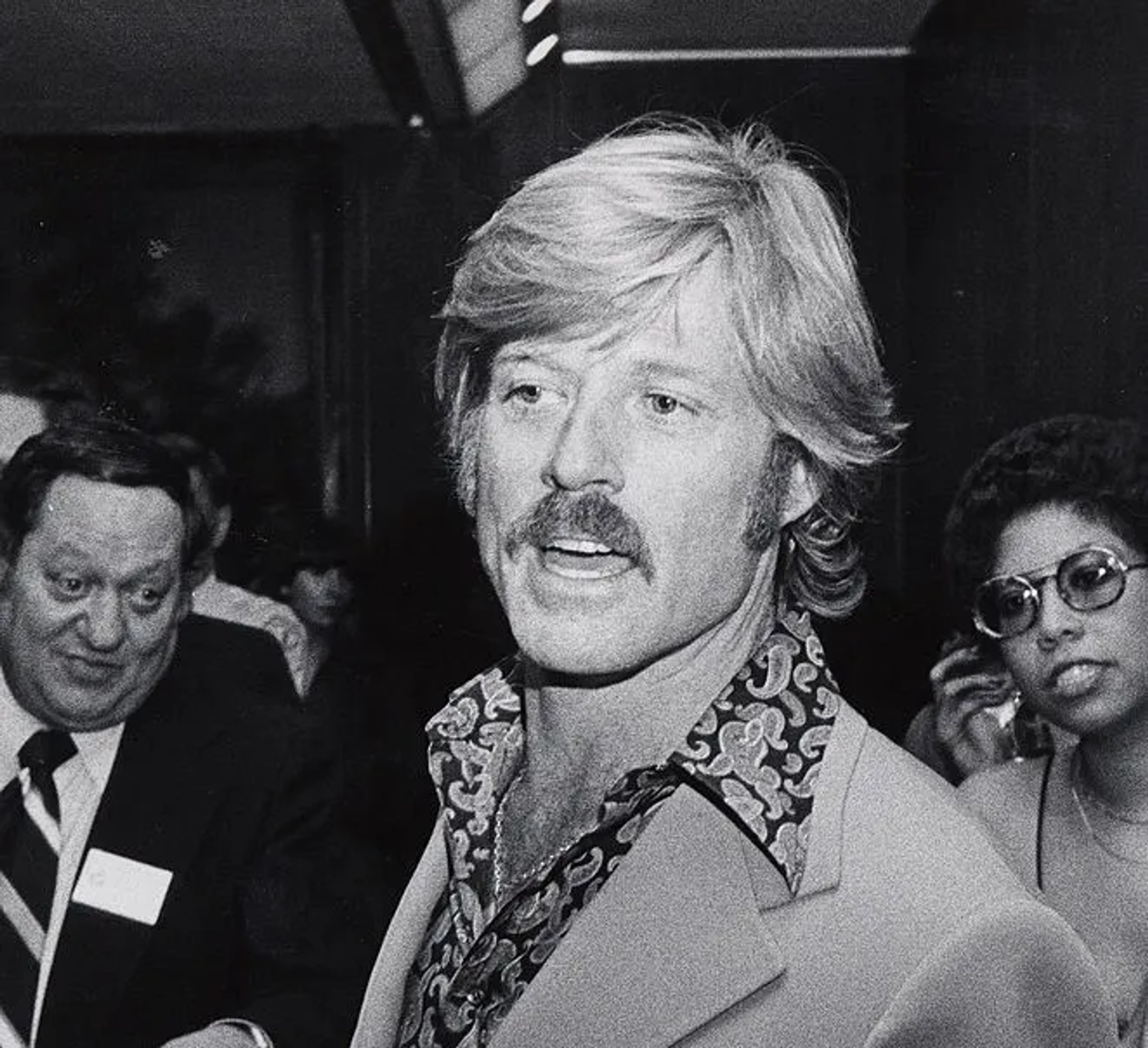 Robert Redford at an event for All the President's Men (1976)