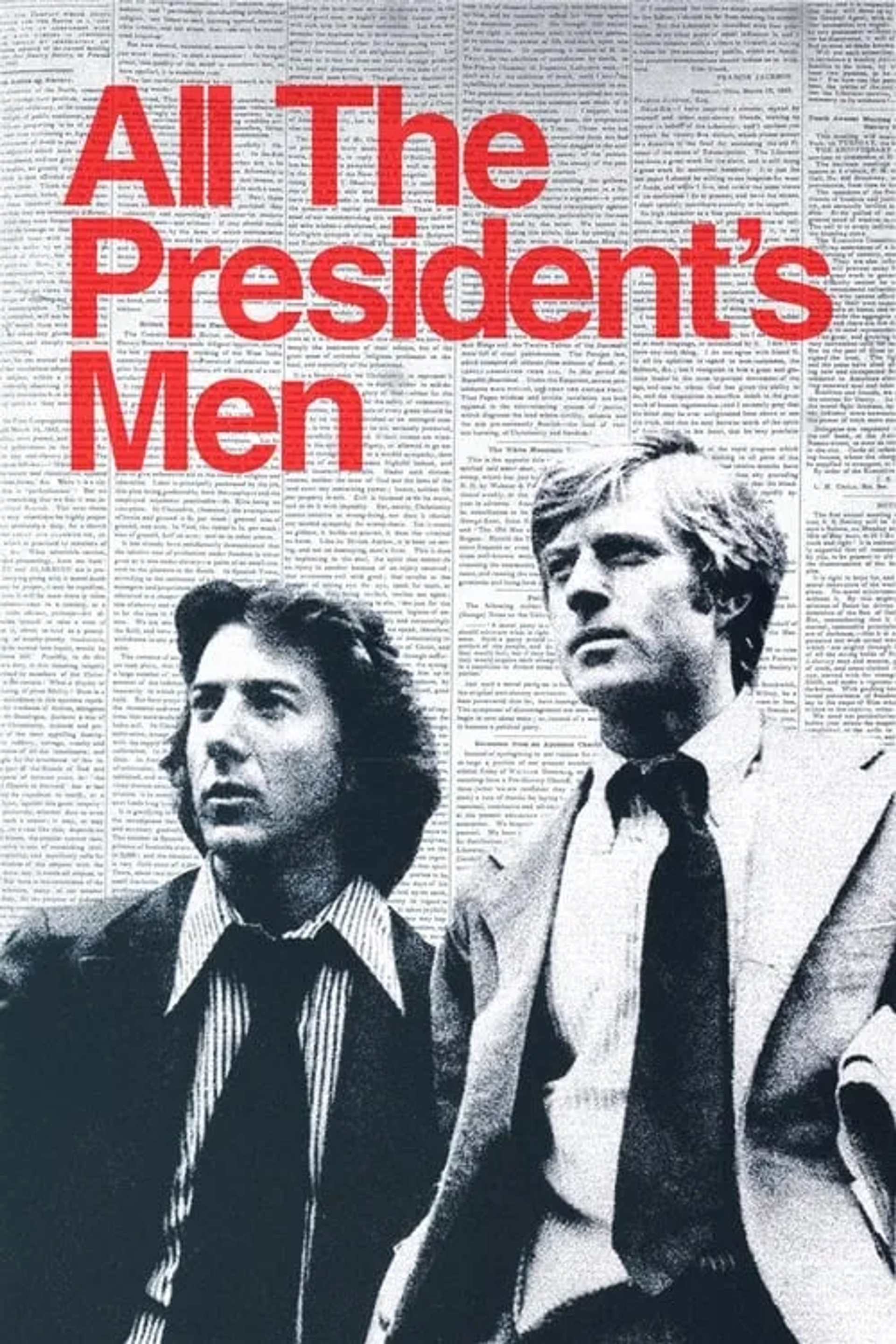 Dustin Hoffman and Robert Redford in All the President's Men (1976)