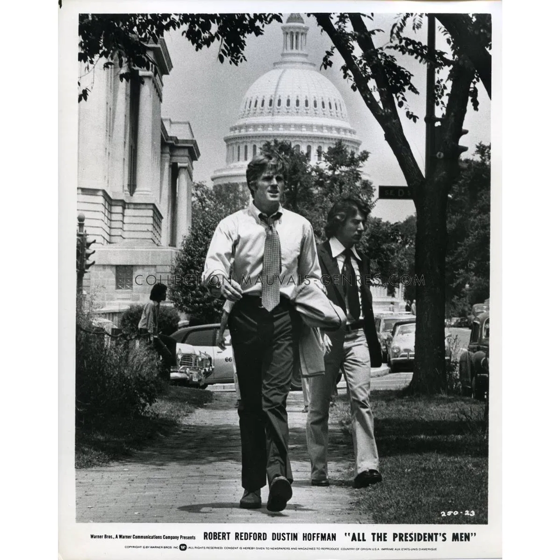 Dustin Hoffman and Robert Redford in All the President's Men (1976)