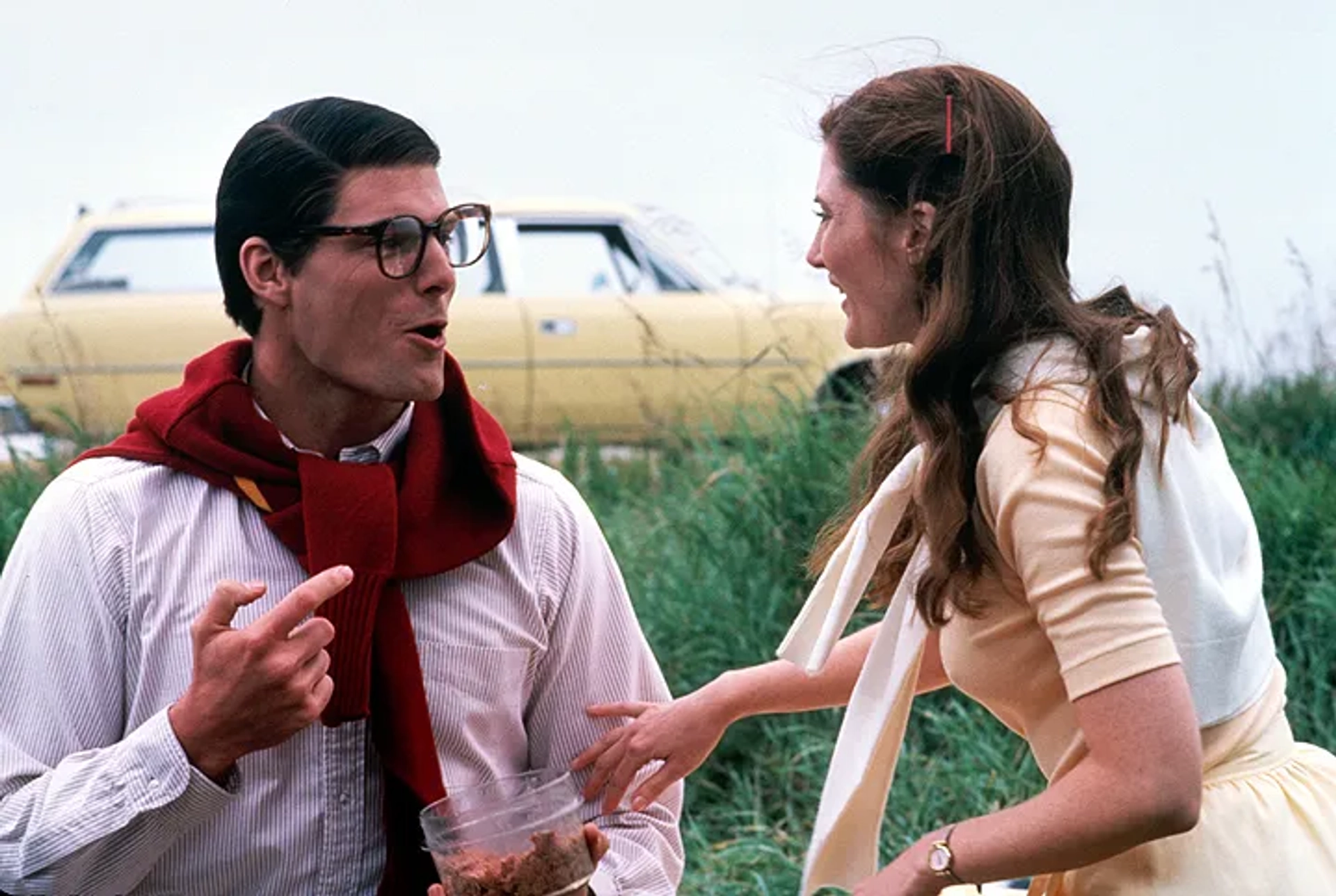 Annette O'Toole and Christopher Reeve in Superman III (1983)