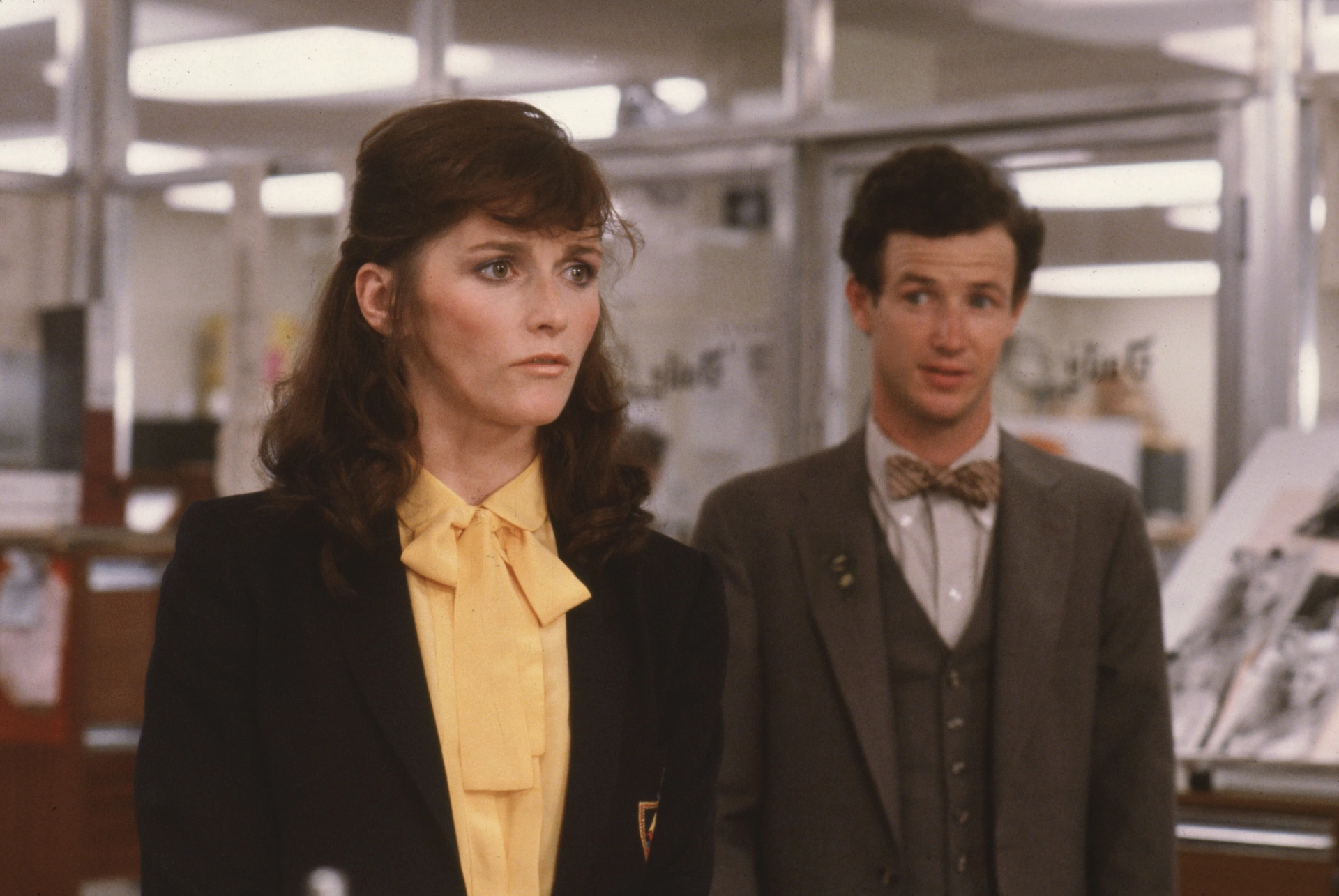 Margot Kidder and Marc McClure in Superman III (1983)