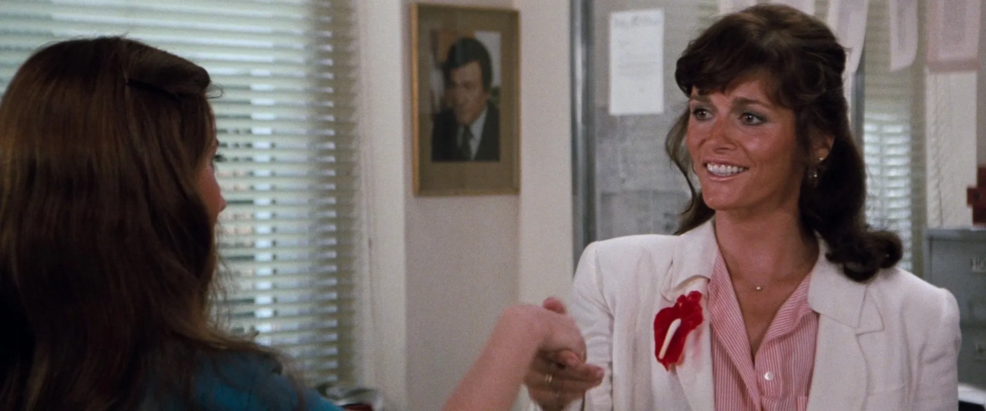 Annette O'Toole and Margot Kidder in Superman III (1983)