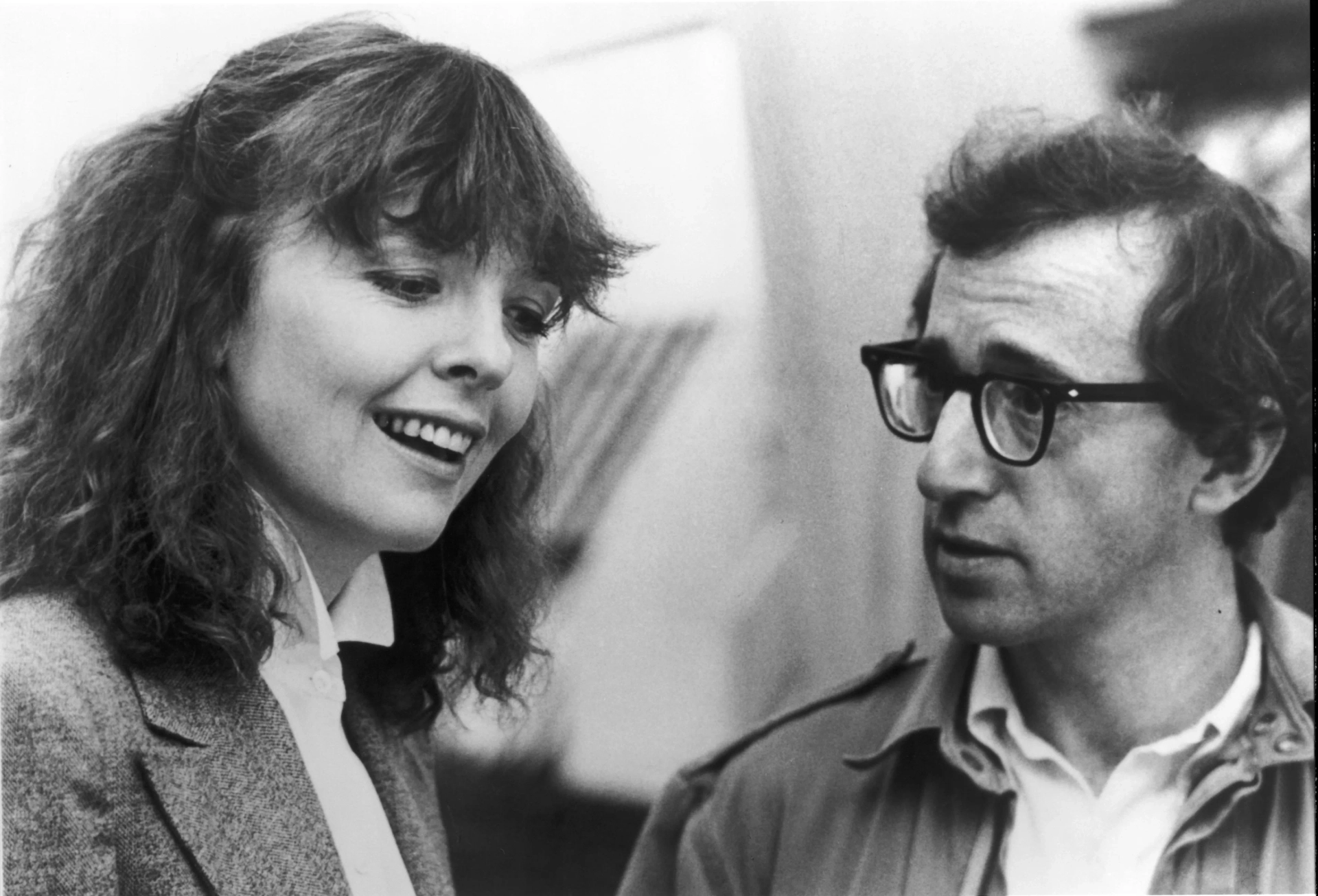 Woody Allen and Diane Keaton in Manhattan (1979)