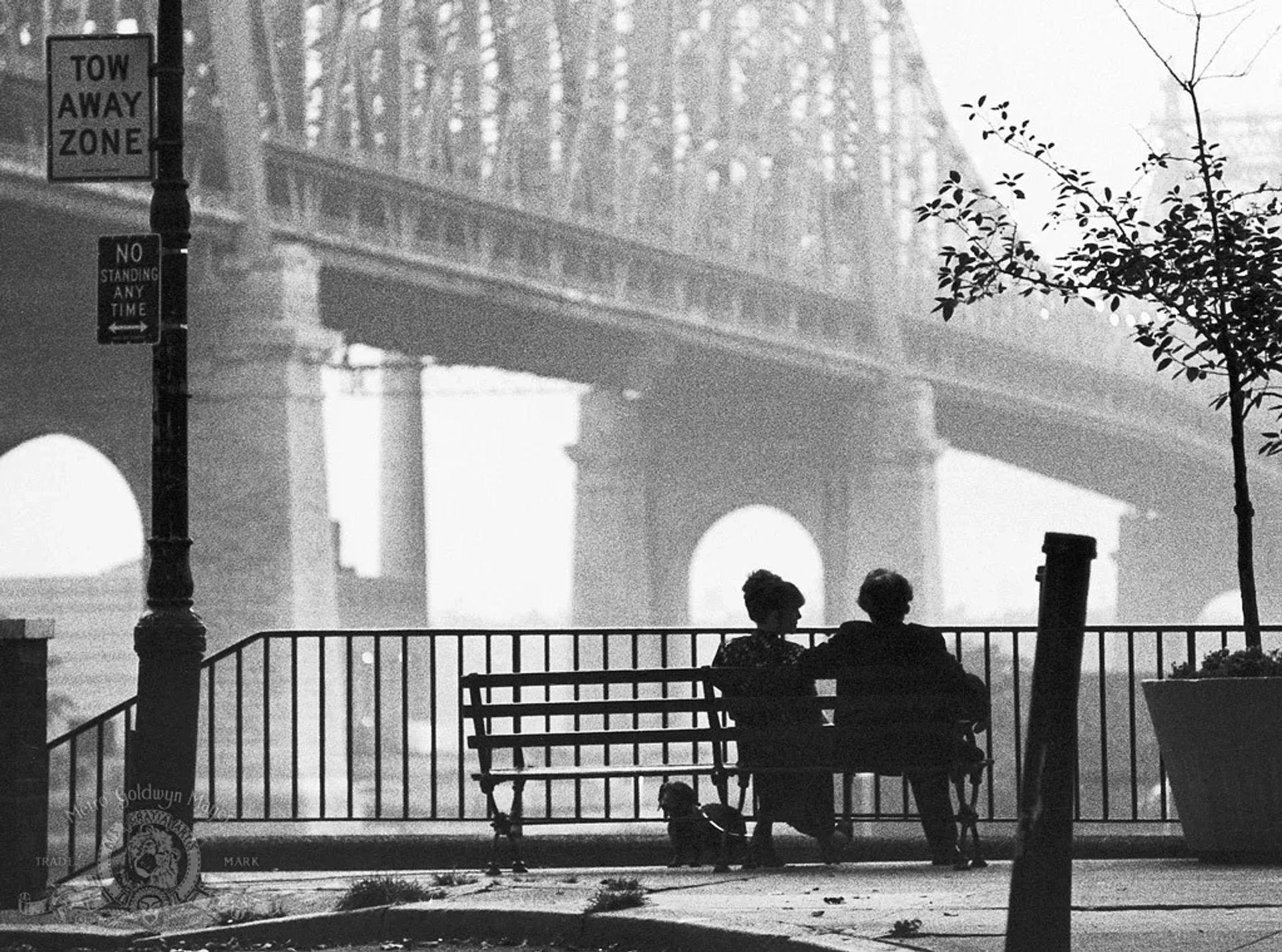 Woody Allen and Diane Keaton in Manhattan (1979)