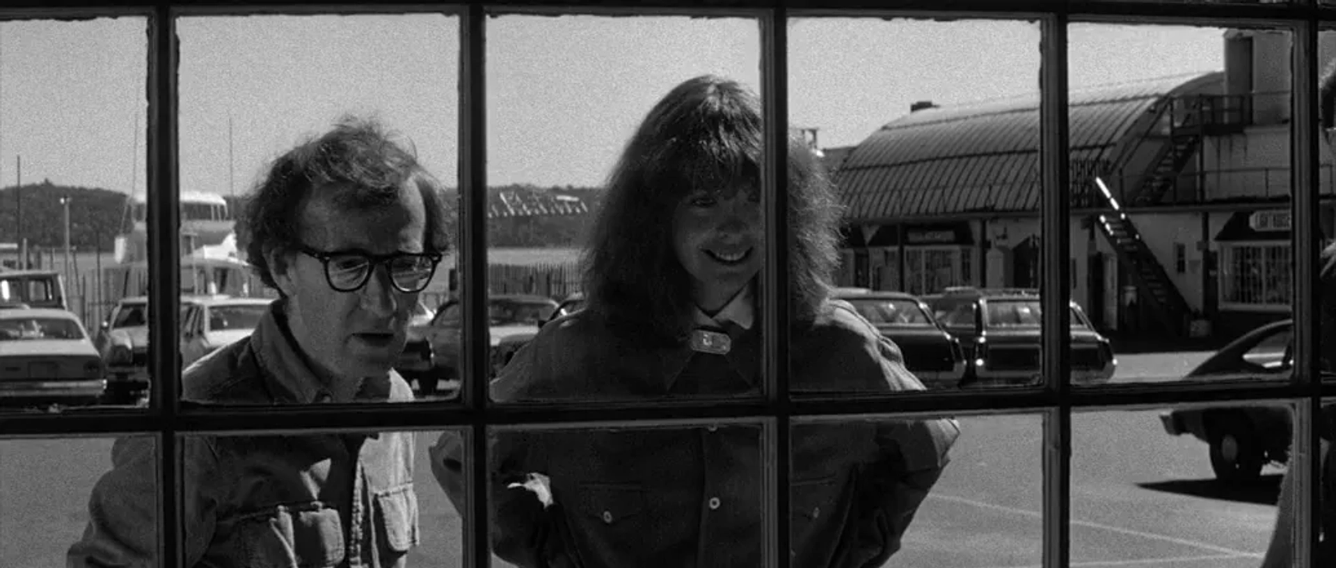 Woody Allen and Diane Keaton in Manhattan (1979)