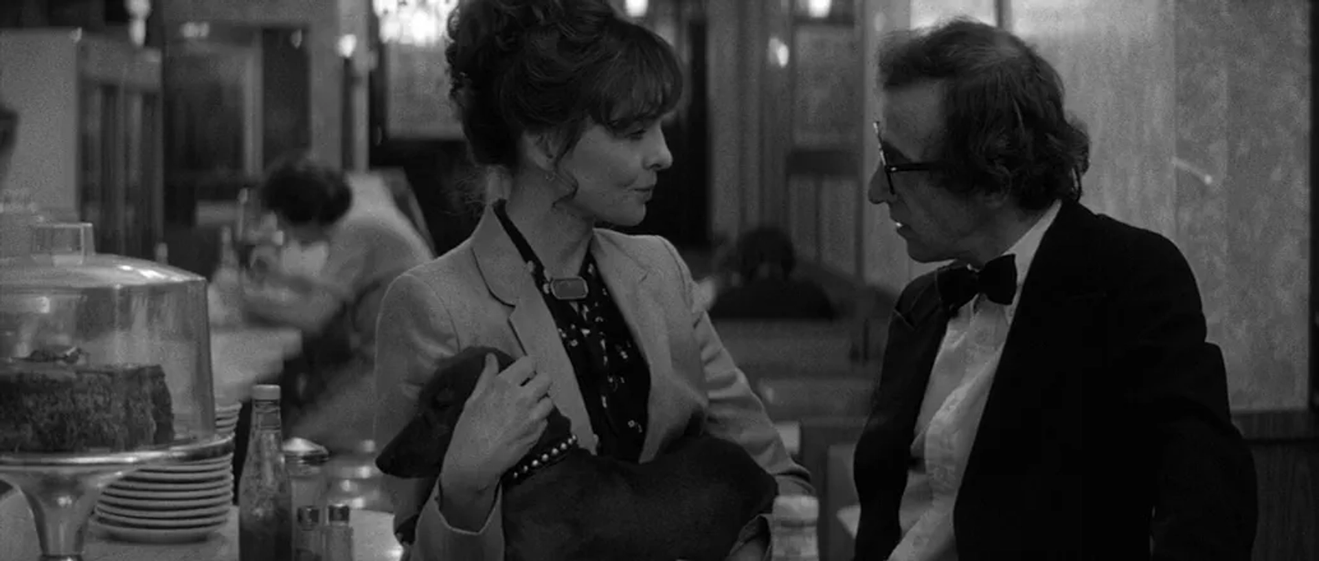 Woody Allen and Diane Keaton in Manhattan (1979)