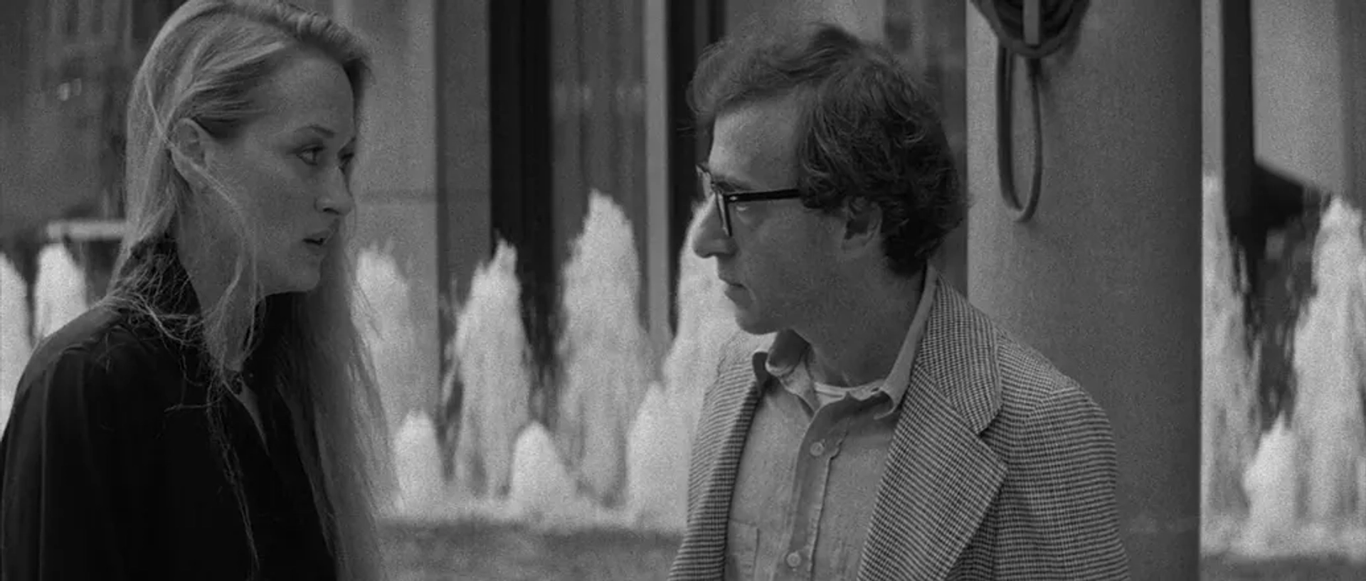 Woody Allen and Meryl Streep in Manhattan (1979)