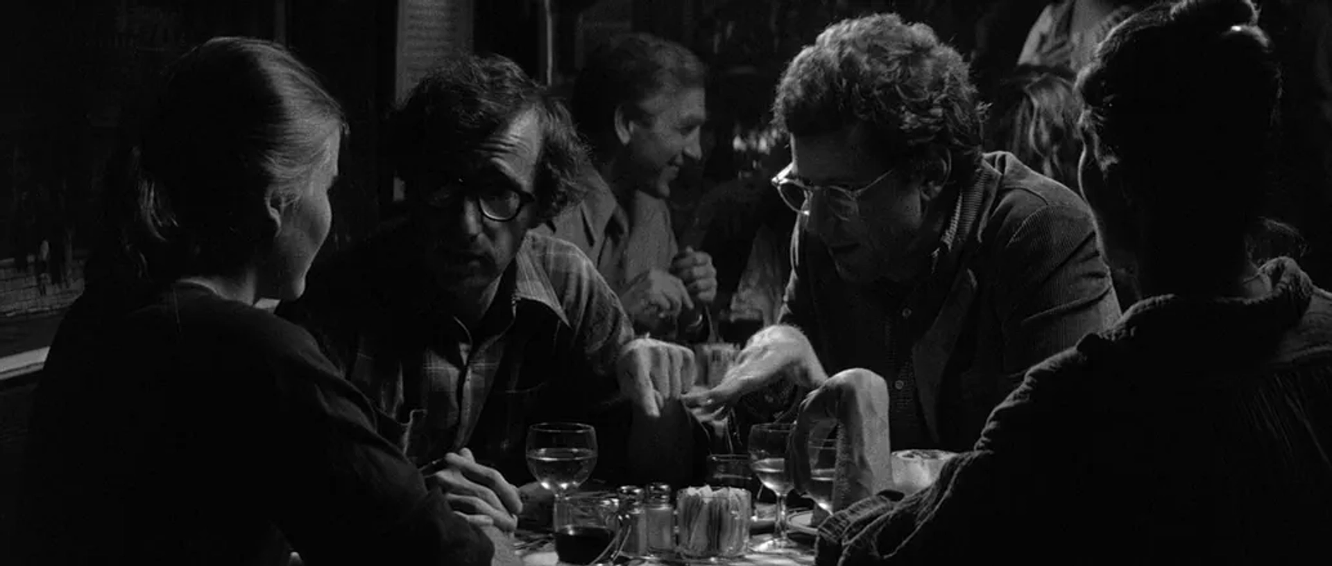 Woody Allen, Mariel Hemingway, Anne Byrne Hoffman, and Michael Murphy in Manhattan (1979)